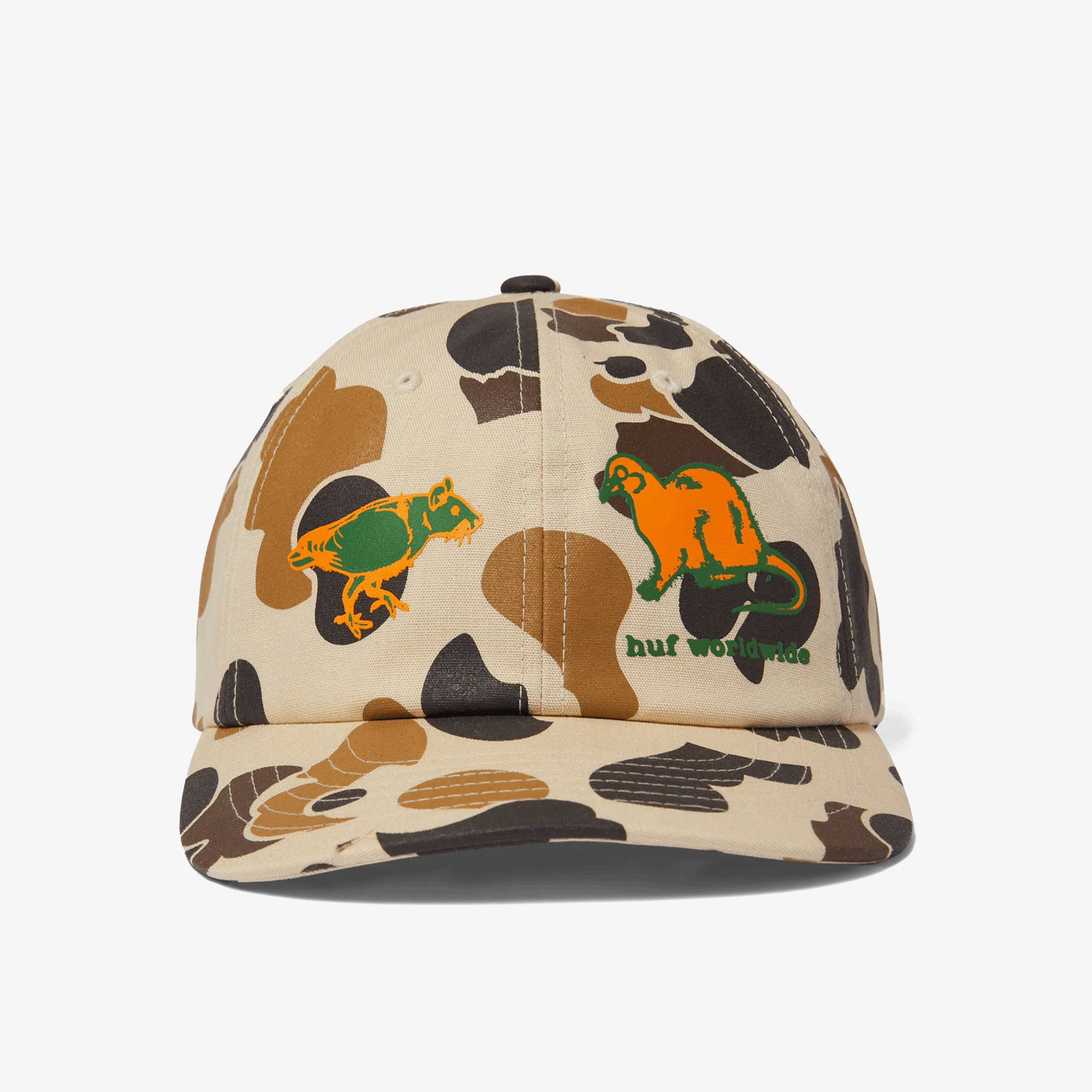 Huf Rigeon Snapback Erkek Kahverengi Şapka