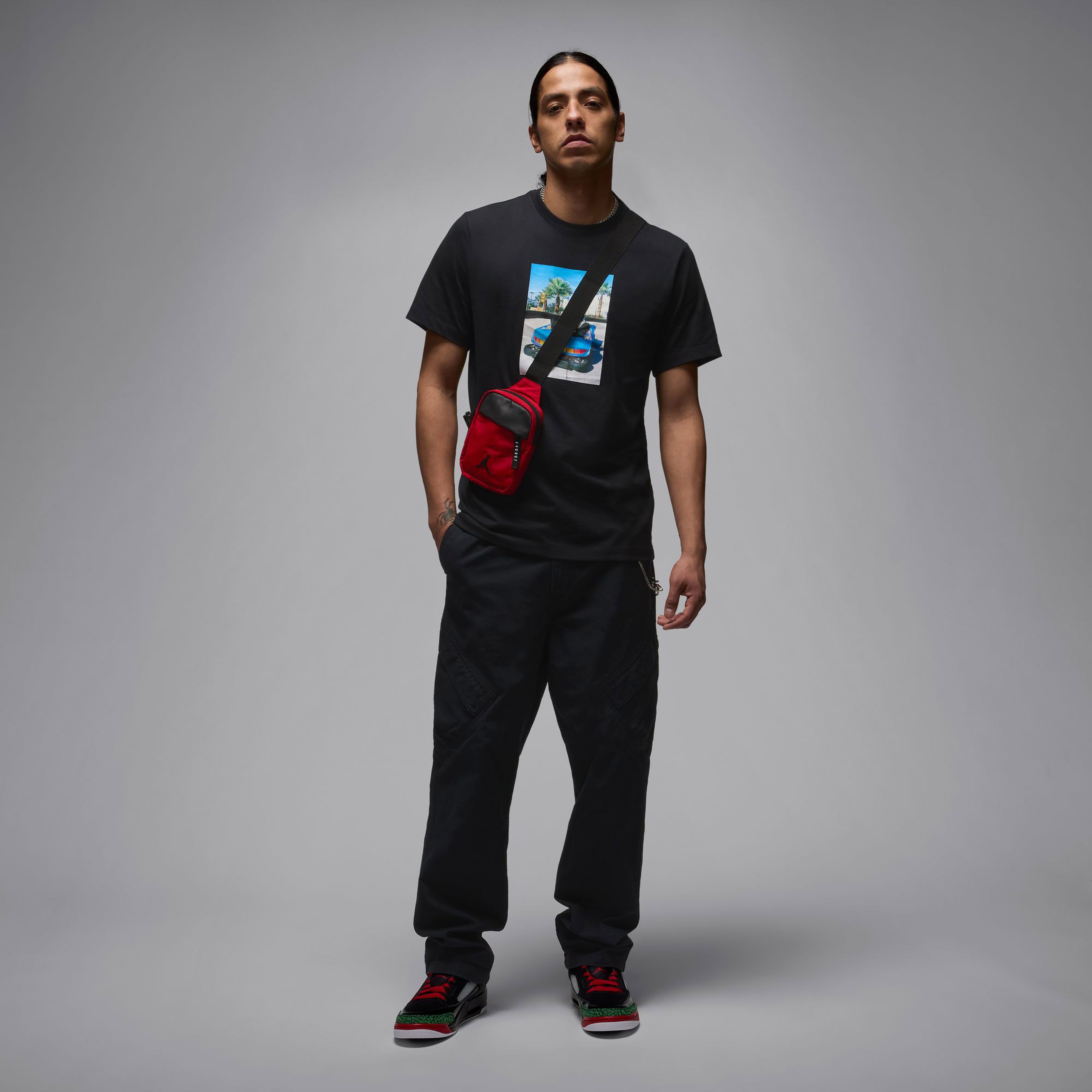 Jordan Brand Erkek Siyah T-Shirt