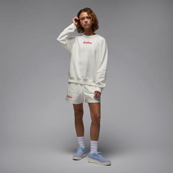 Jordan Brooklyn Kadın Beyaz Şort