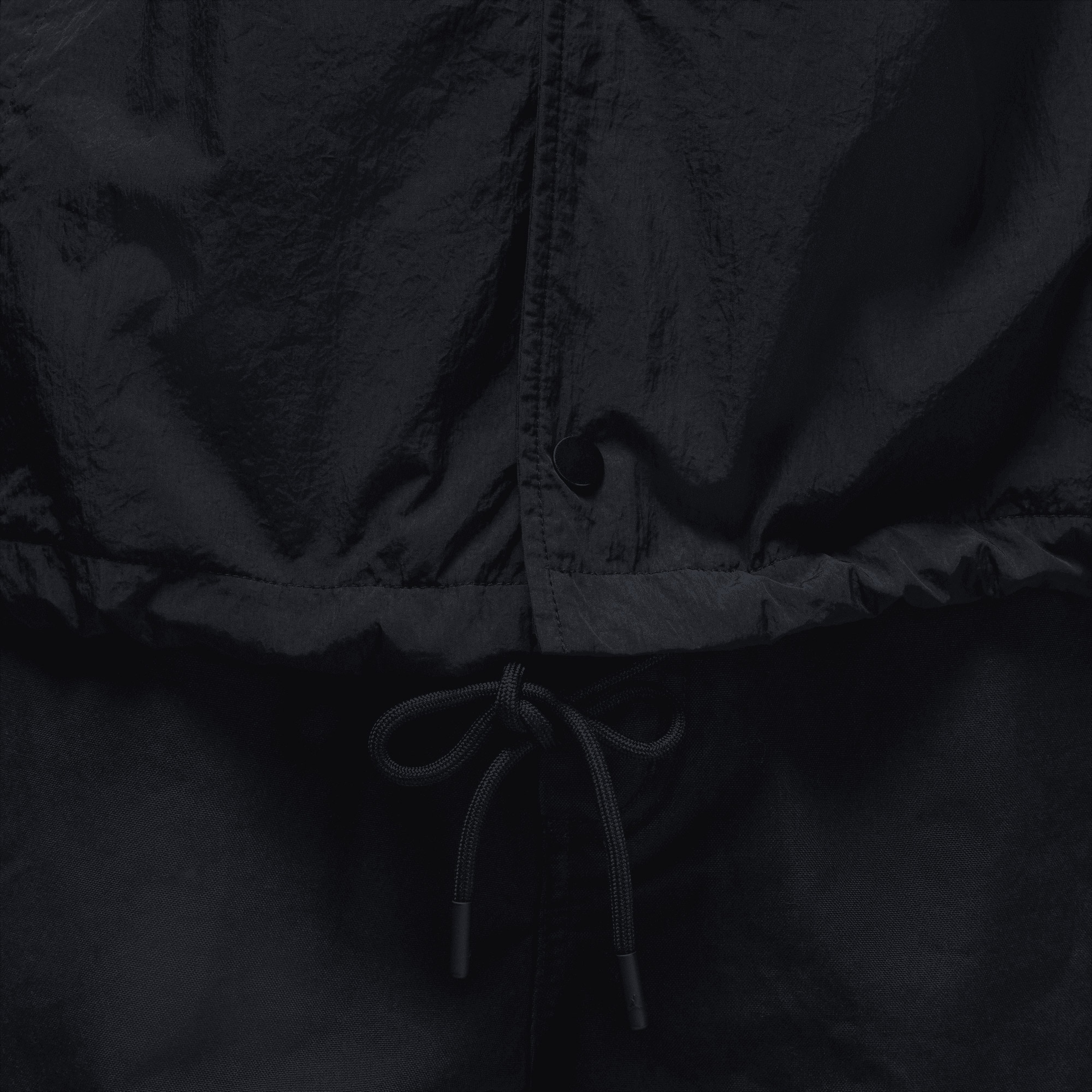 Jordan Essentials Coaches Erkek Siyah Hoodie