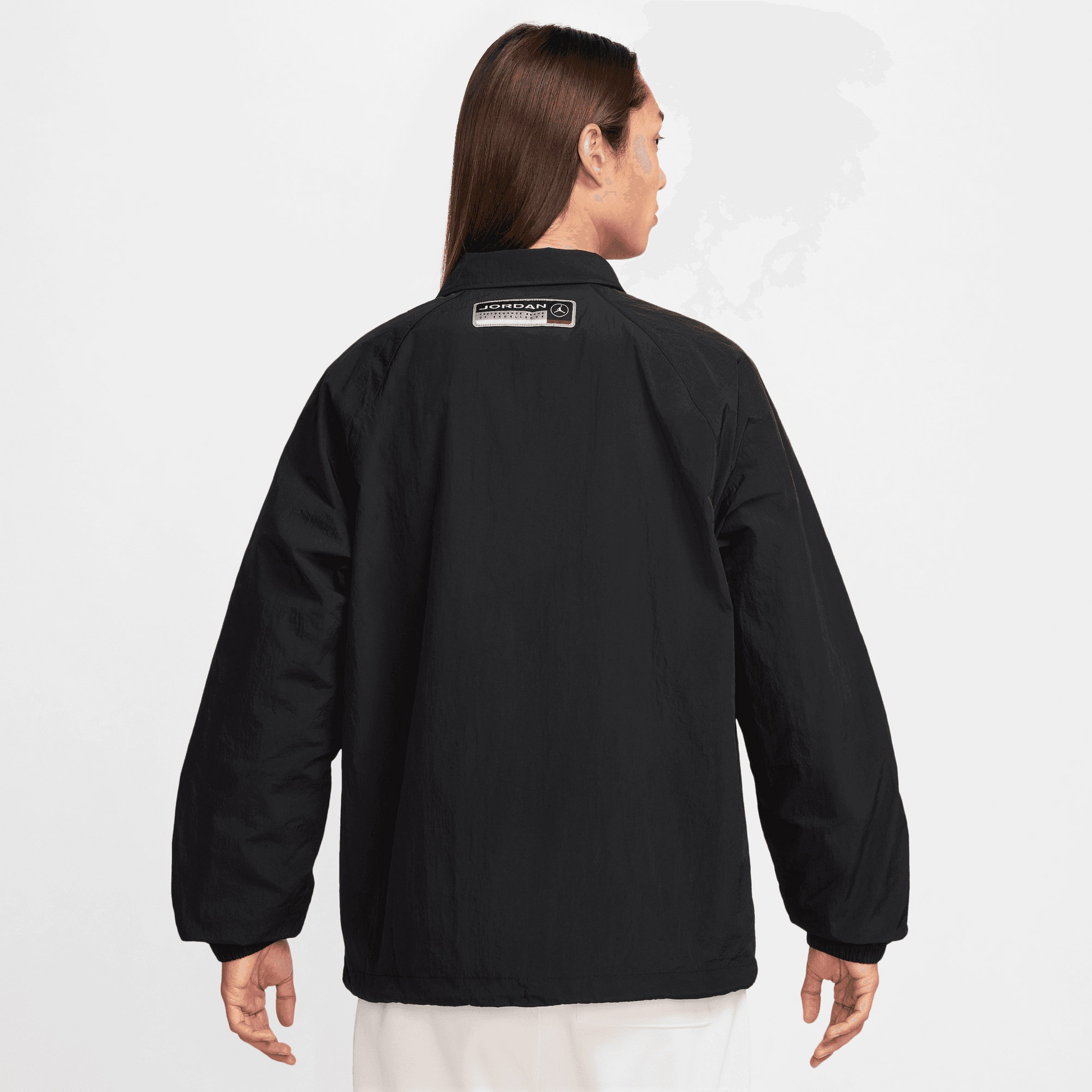 Jordan Essentials Coaches Erkek Siyah Hoodie