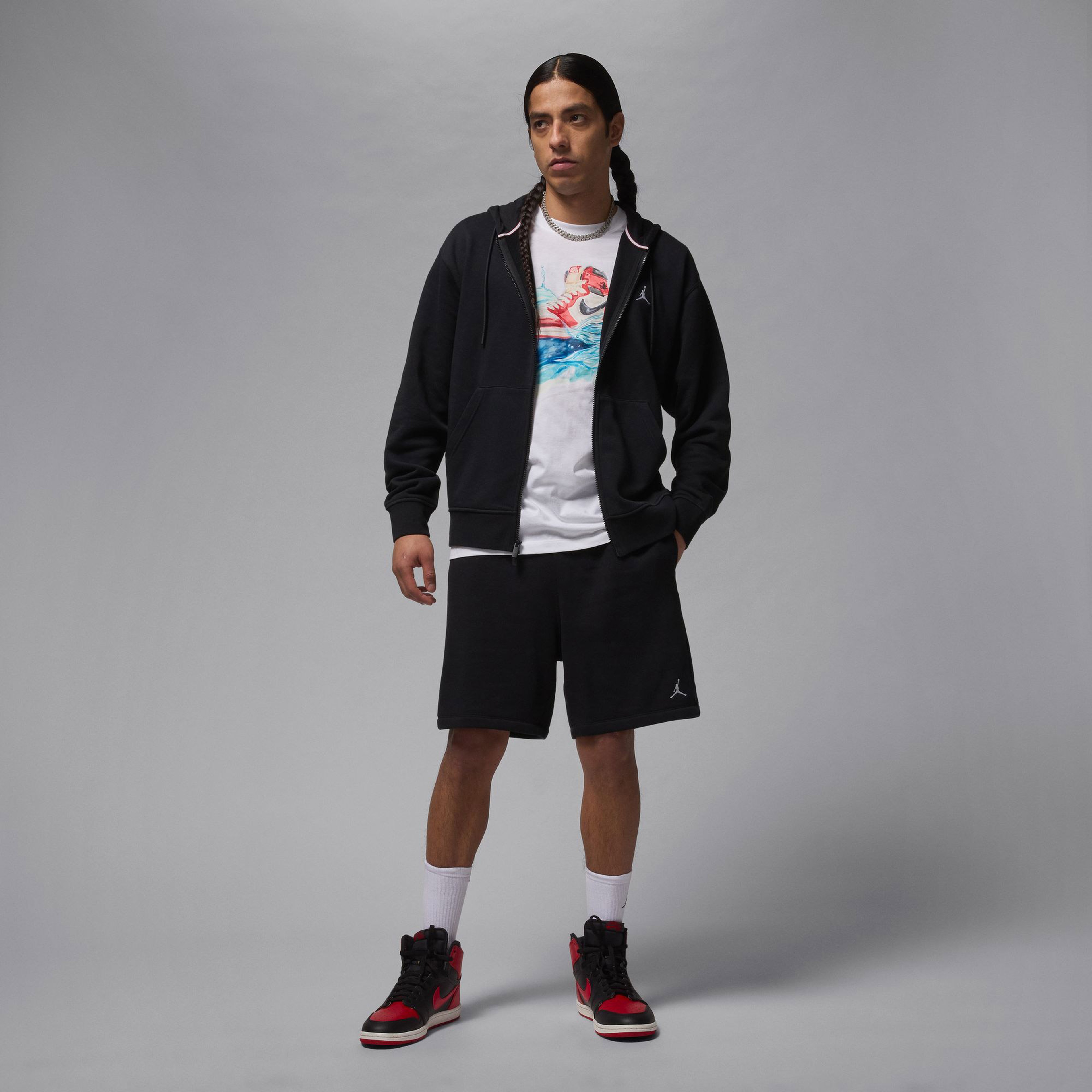 Jordan Flight Essential Erkek Beyaz T-Shirt