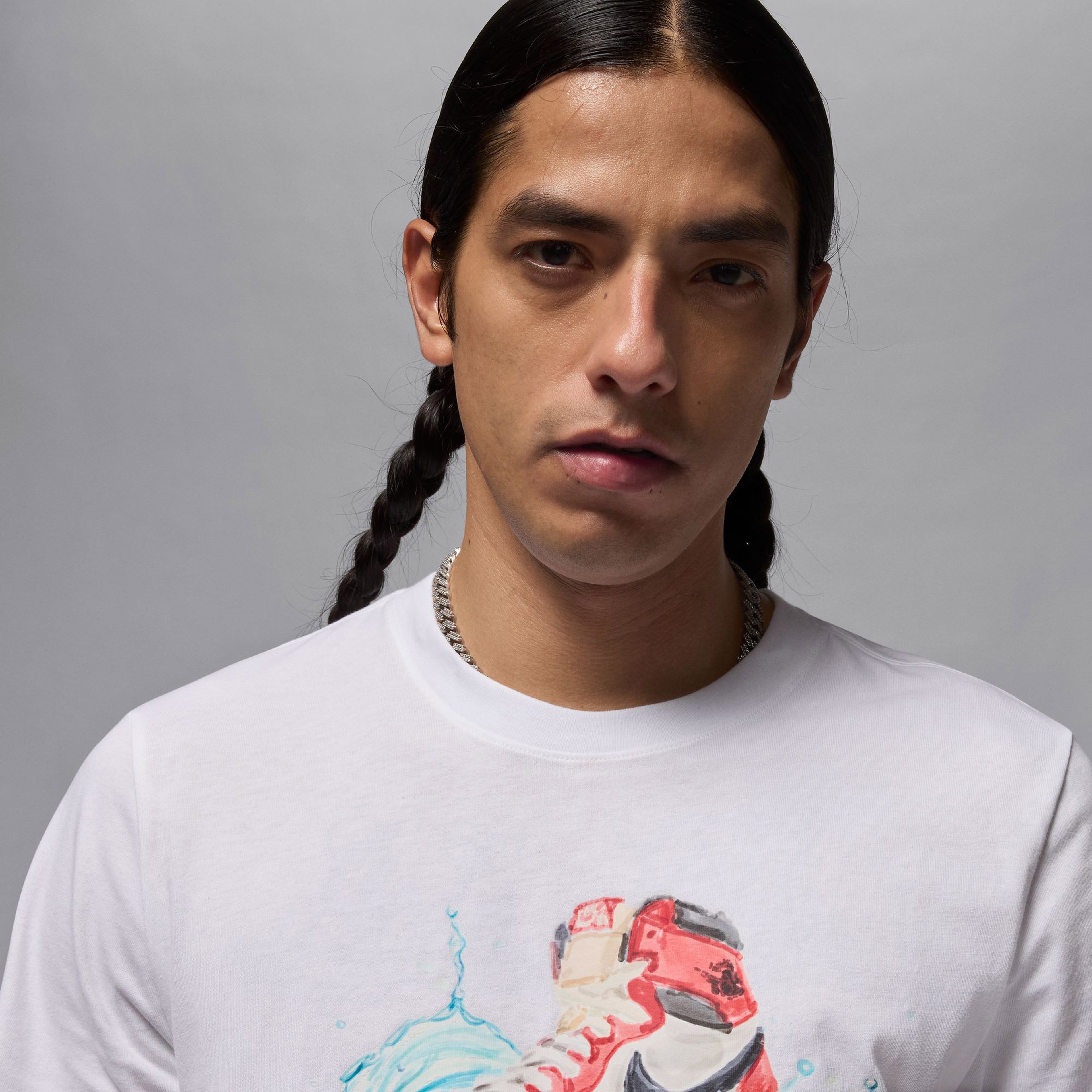 Jordan Flight Essential Erkek Beyaz T-Shirt