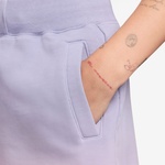 Jordan Flight Fleece Kadın Mor Şort