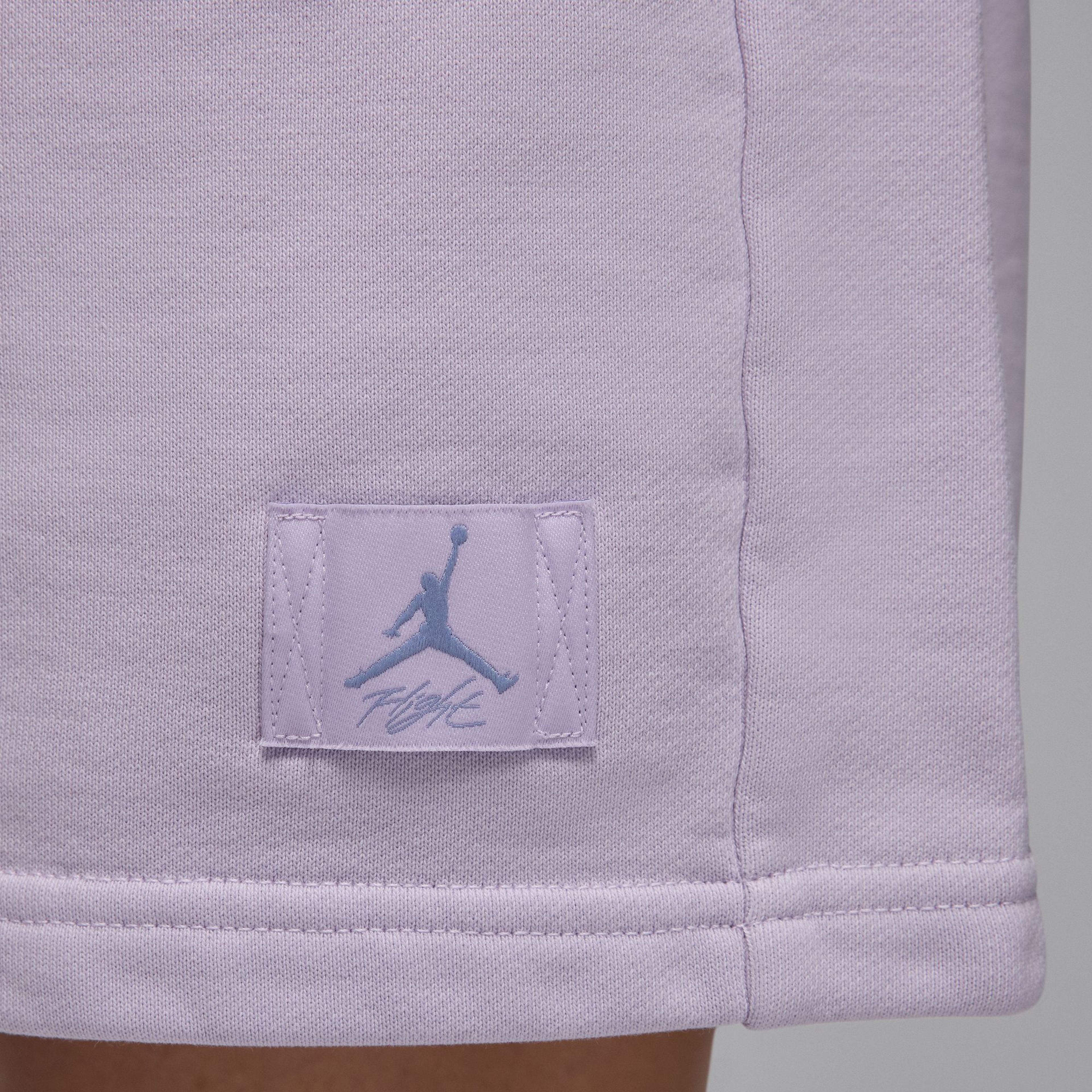 Jordan Flight Fleece Kadın Mor Şort