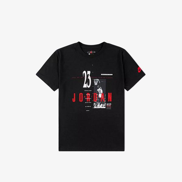 Jordan SS Crew Çocuk Siyah T-Shirt