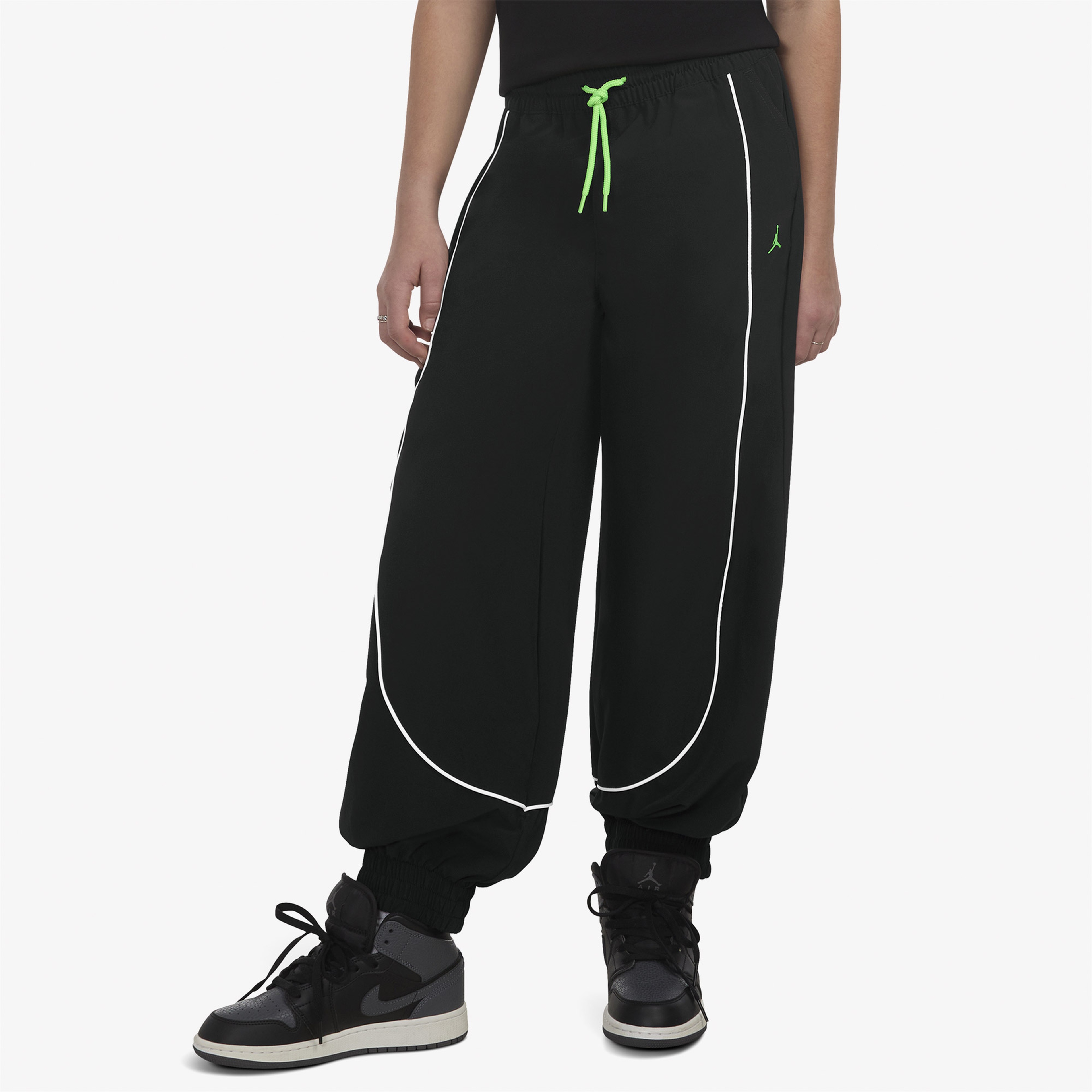 Jordan Sport Tunnel Çocuk Siyah Bol Paça Eşofman Altı