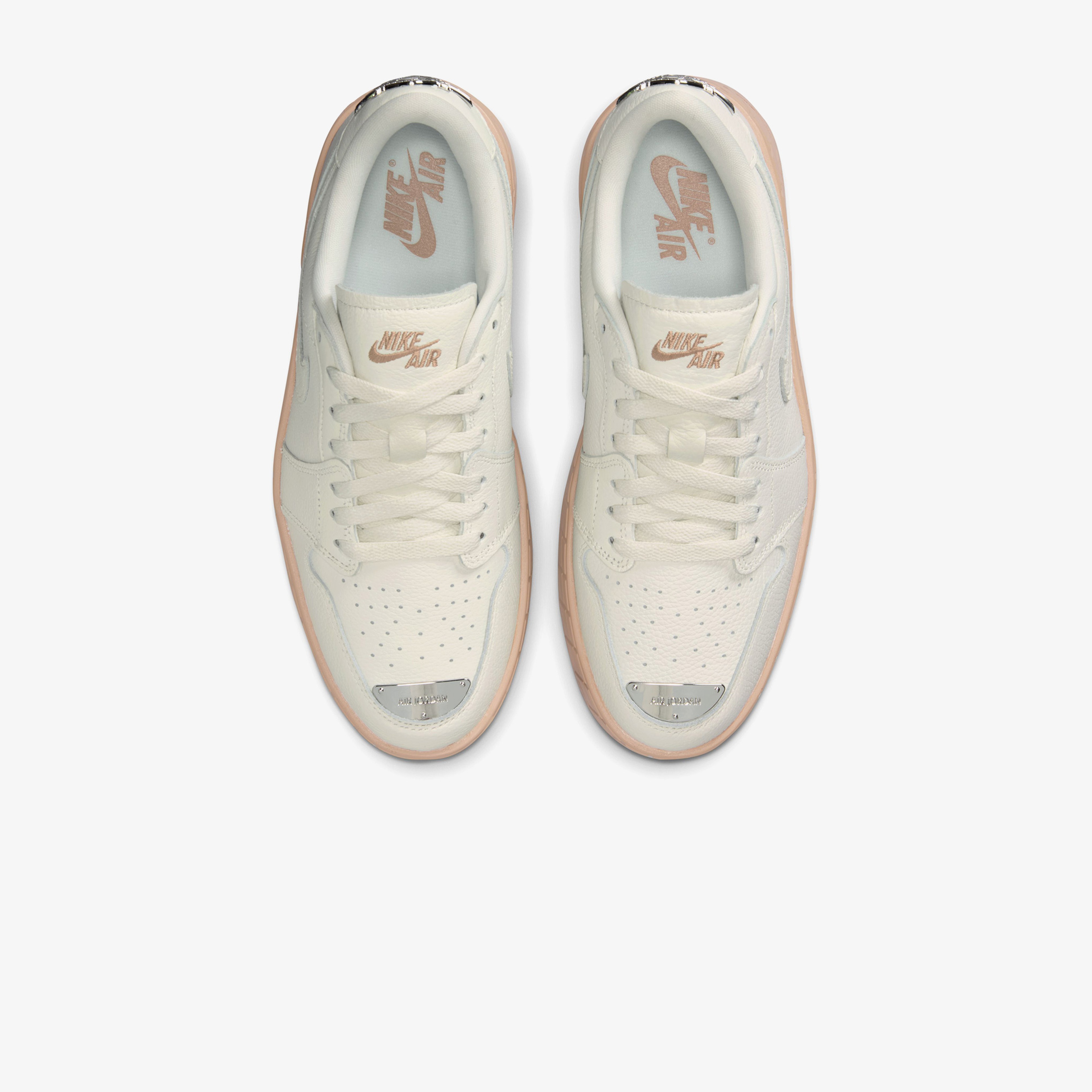 Nike Air Jordan 1 Brooklyn Low Kadın Beyaz Spor Ayakkabı