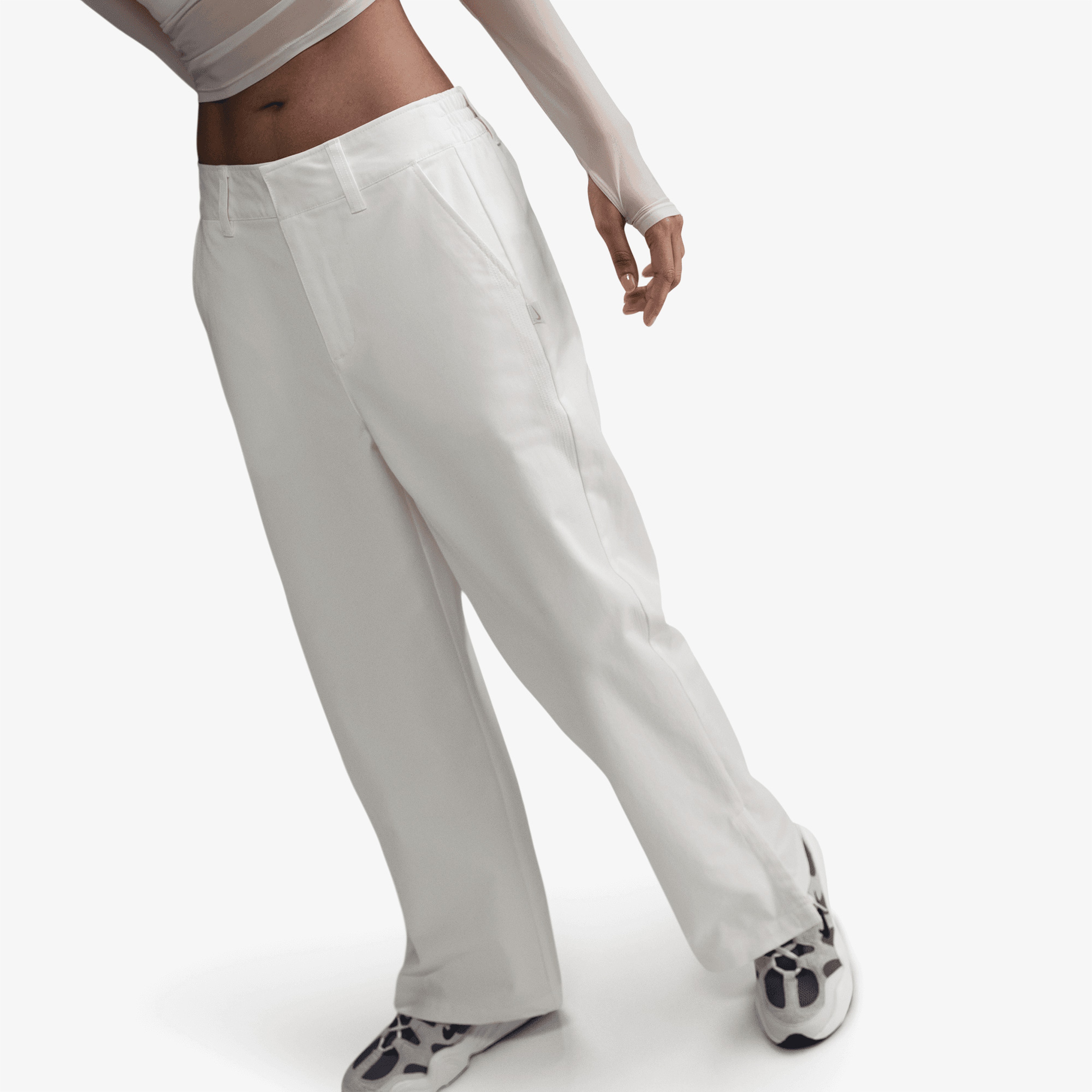 Nike Sportswear Collection Kadın Beyaz Eşofman Altı