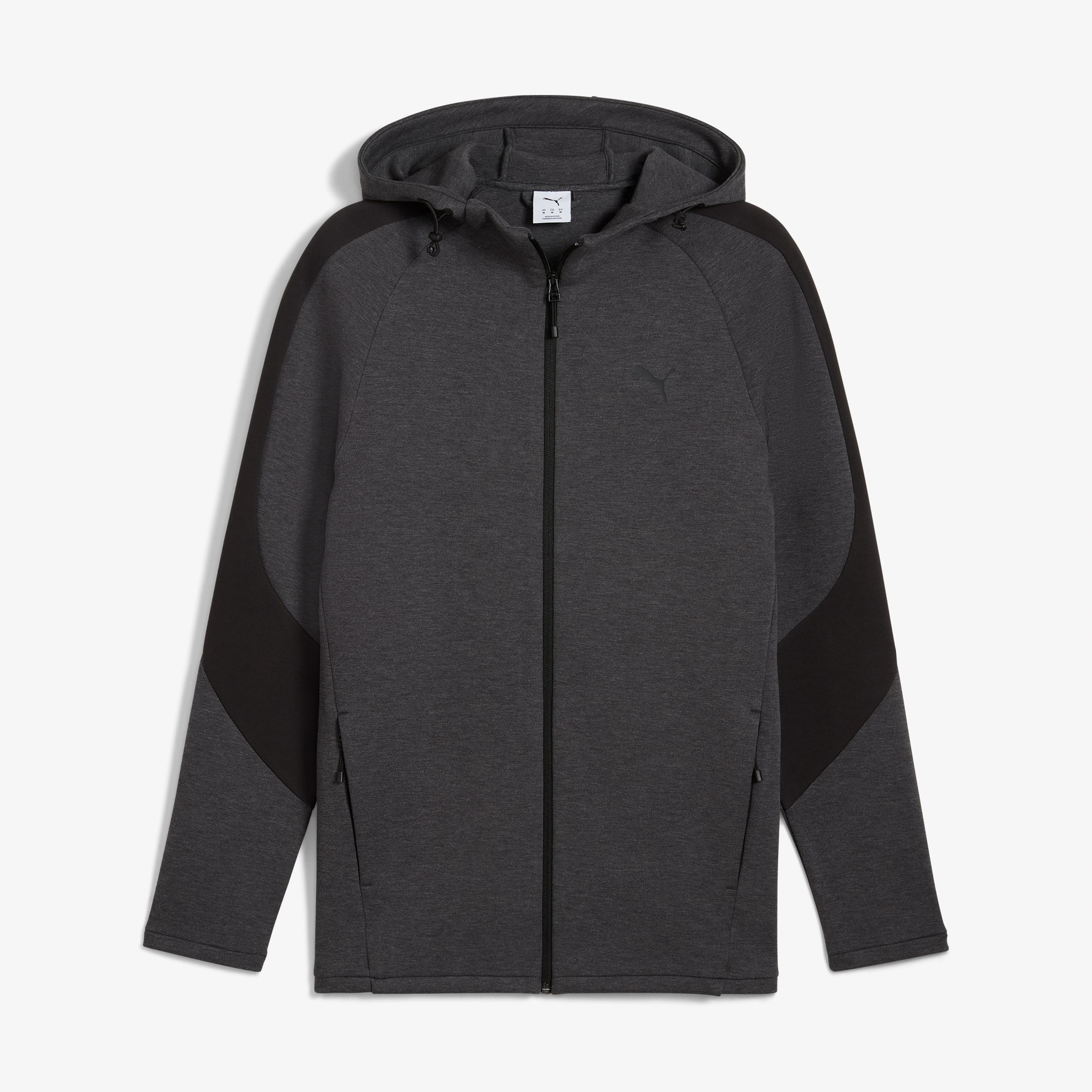 Puma Evostripe Core Fz Erkek Gri Eşofman Üstü