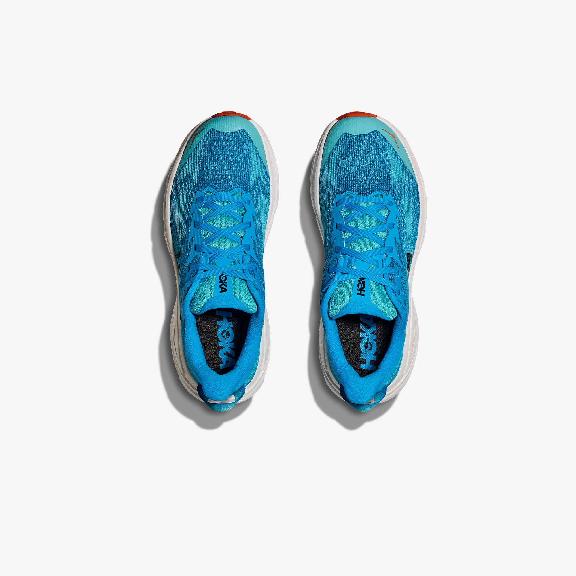 【あお水】　パッチ Hoka Challenger 8 Kadın Mavi Koşu Ayakkabısı38,51168717| Occasion
