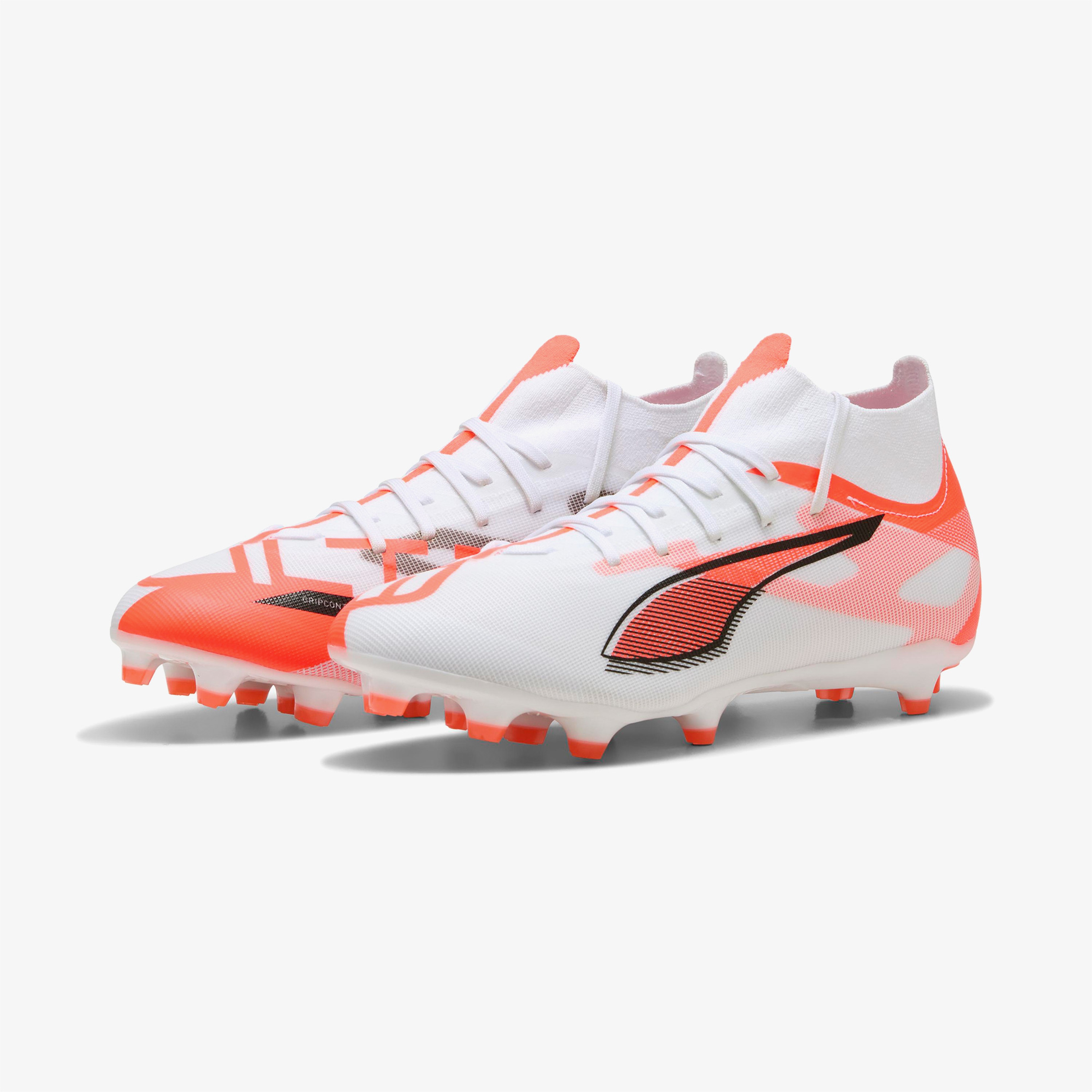 Puma Ultra 5 Match Fg Erkek Beyaz Çim Saha Kramponu