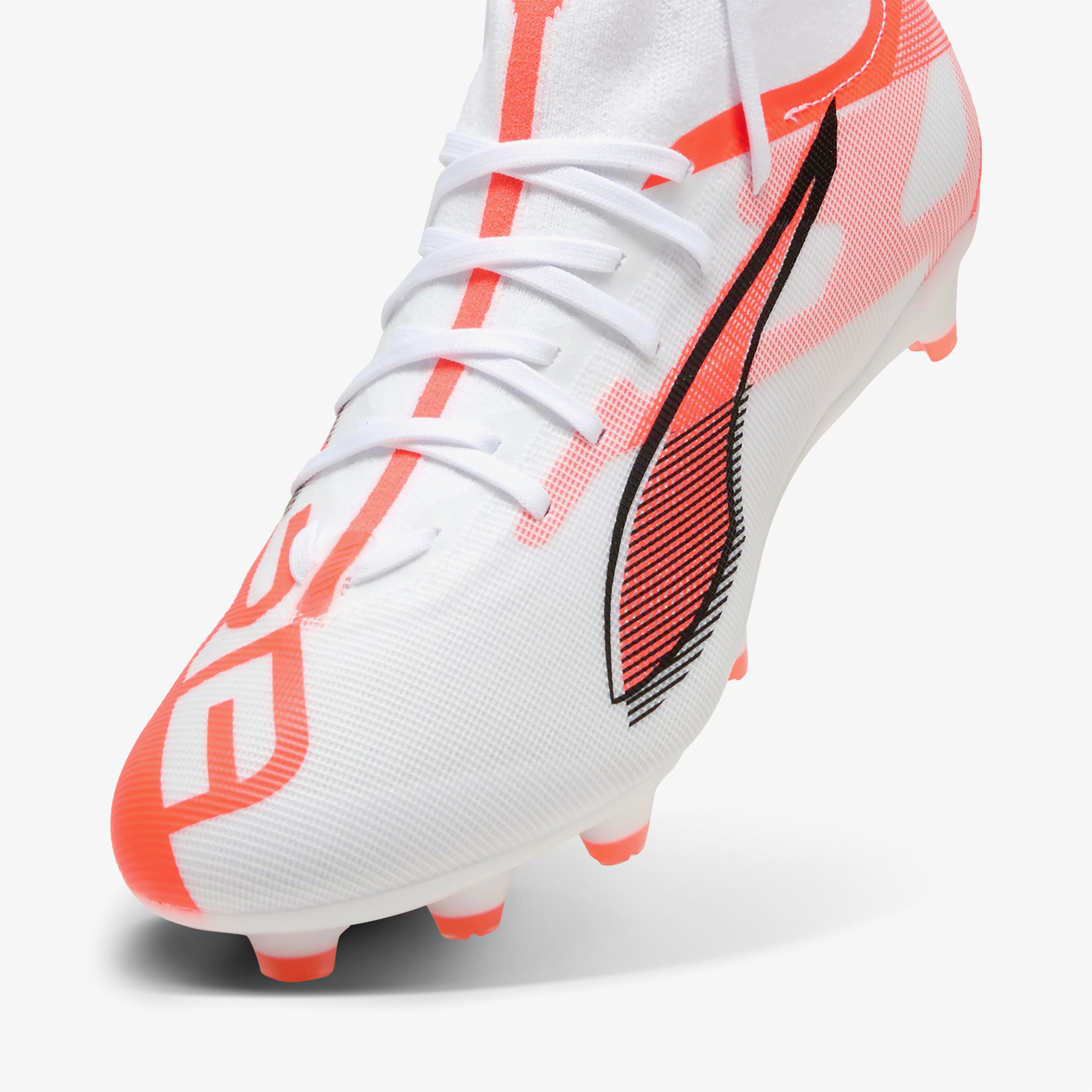 Puma Ultra 5 Match Fg Erkek Beyaz Çim Saha Kramponu