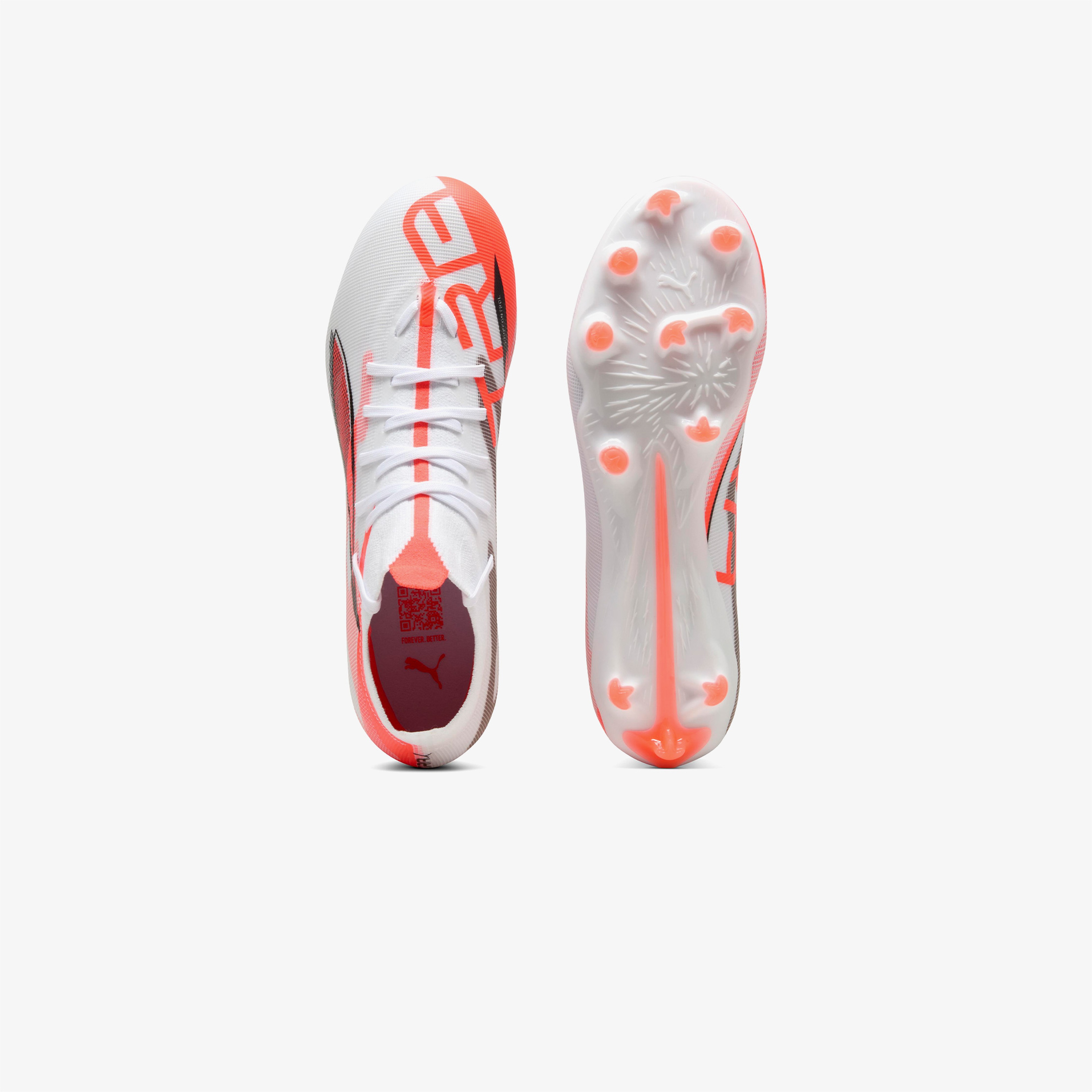 Puma Ultra 5 Match Fg Erkek Beyaz Çim Saha Kramponu