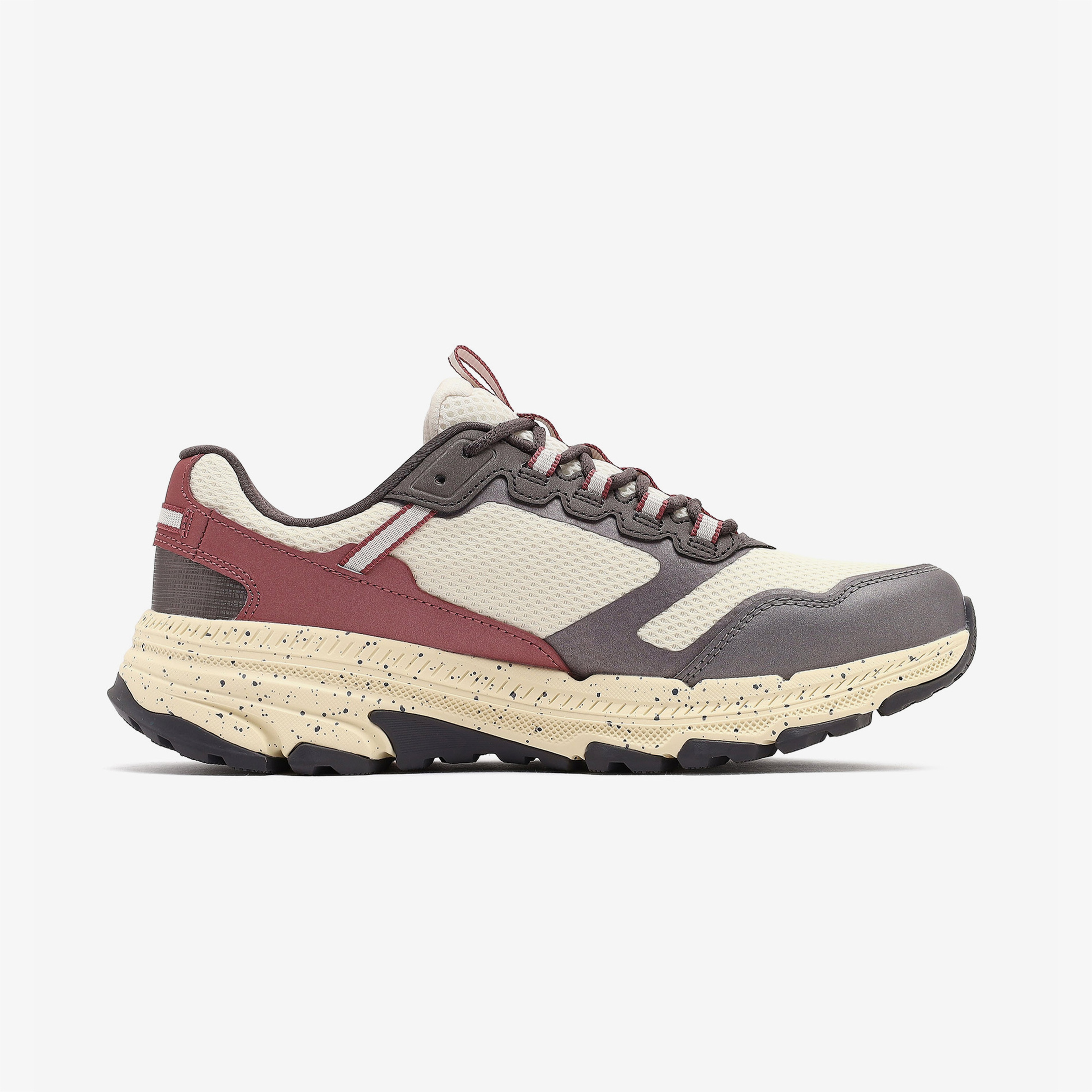 Skechers Go Run Trail Altitude Kadın Krem Koşu Ayakkabısı