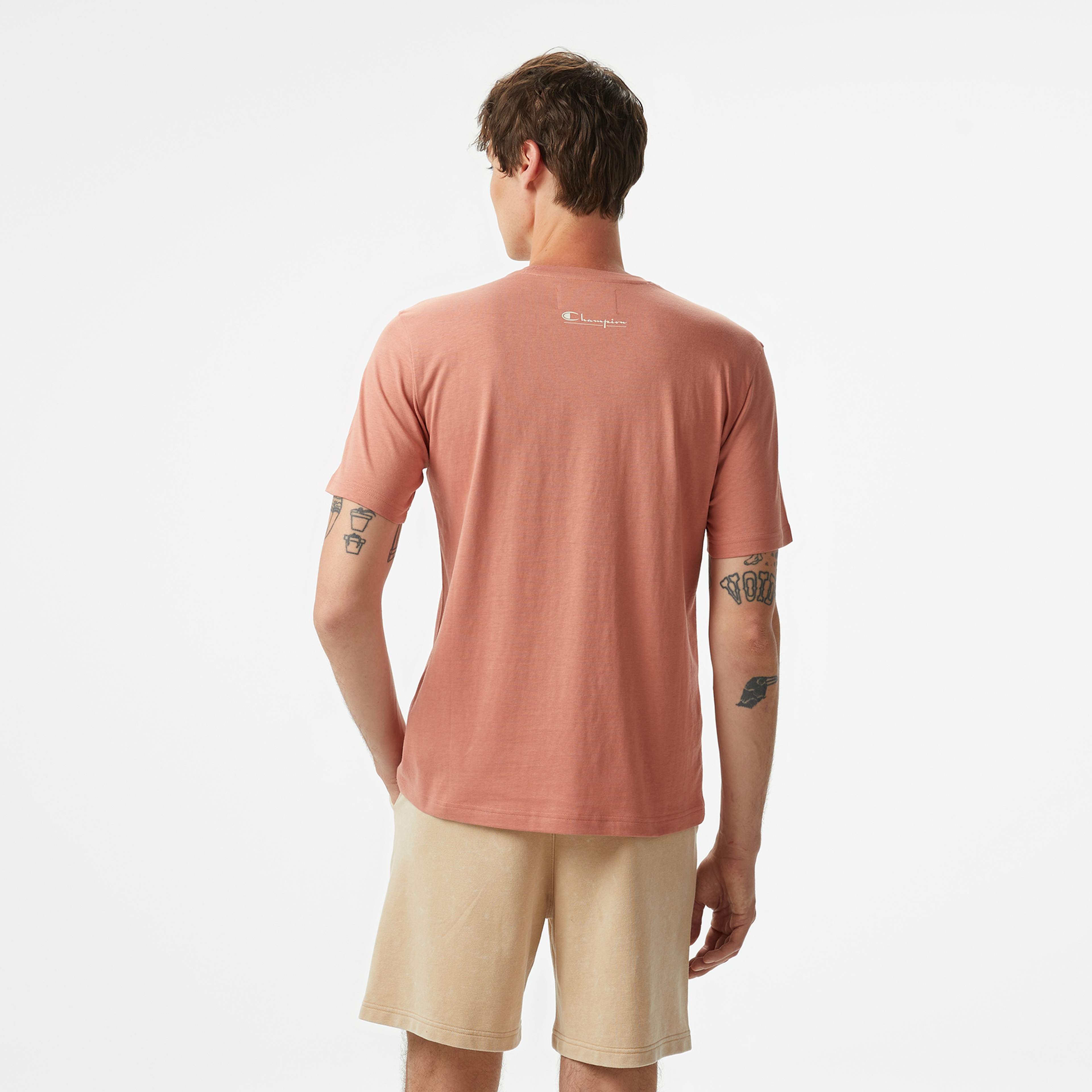 Champion Erkek Beyaz T-Shirt
