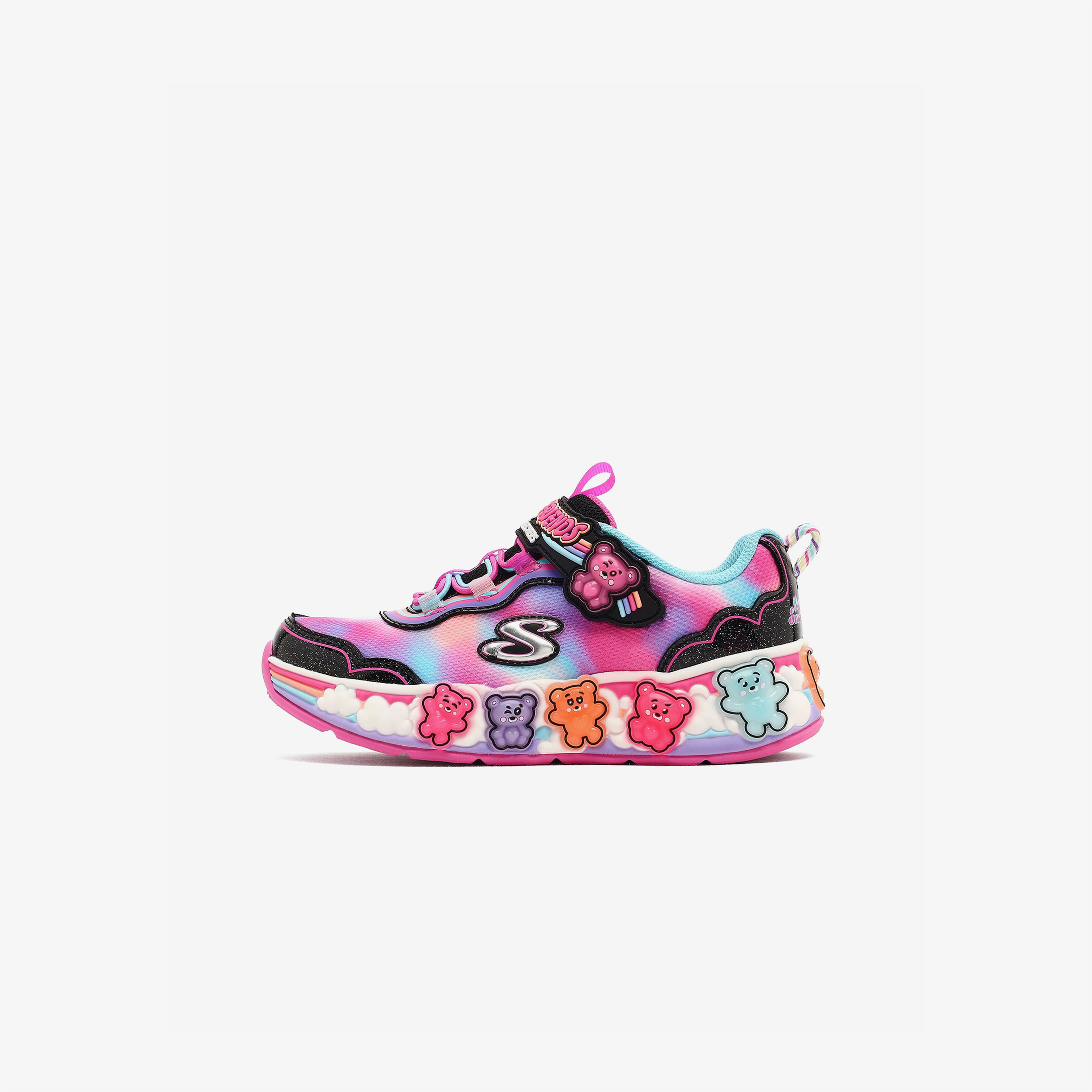 Skechers Gummy Friends Çocuk Siyah Spor Ayakkabı