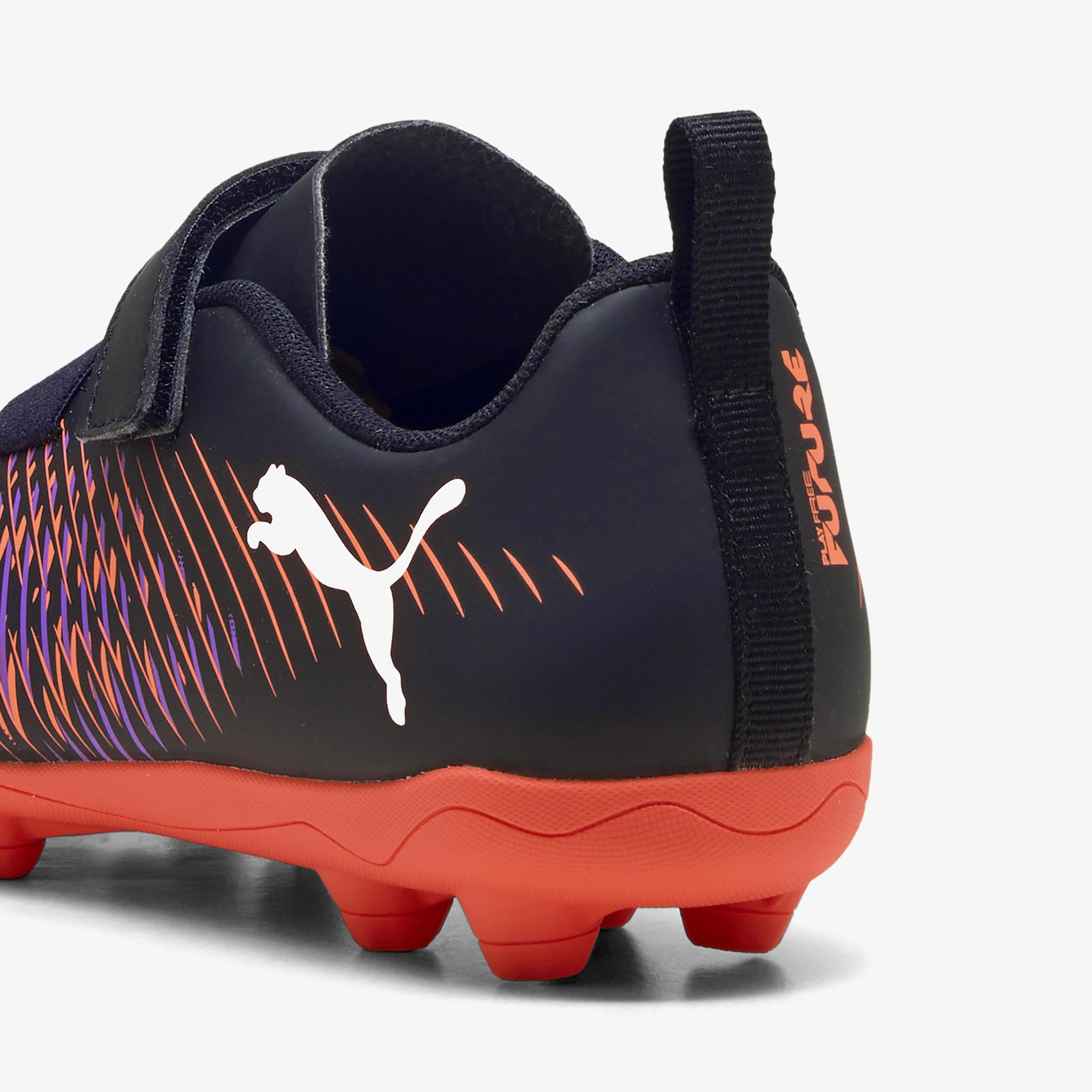 Puma Future Match 8 Low Fg Çocuk Renkli Cırtcırtlı Çim Saha Kramponu