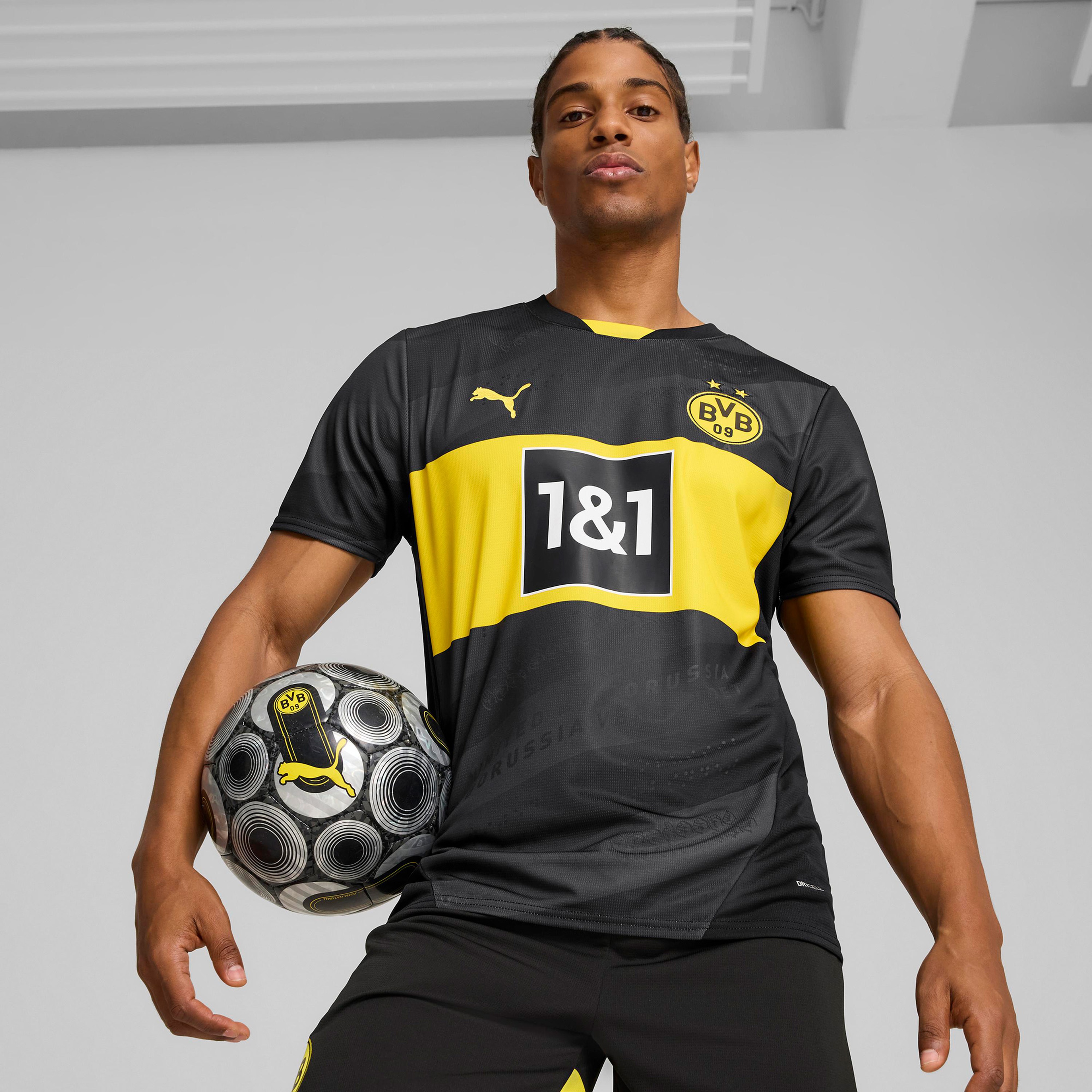 Puma Borussia Dortmund 2024-25 Erkek Siyah Futbol Forması