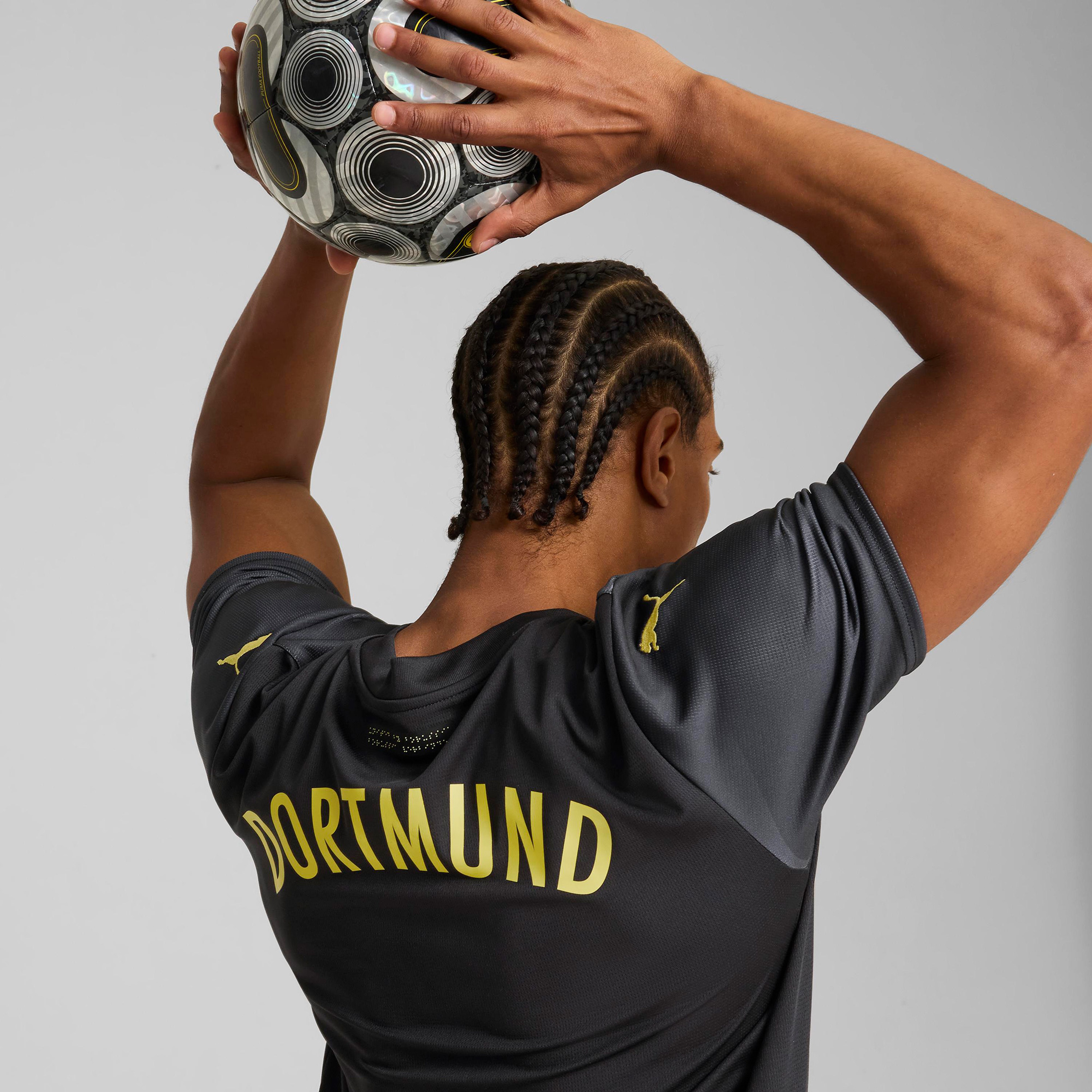 Puma Borussia Dortmund 2024-25 Erkek Siyah Futbol Forması