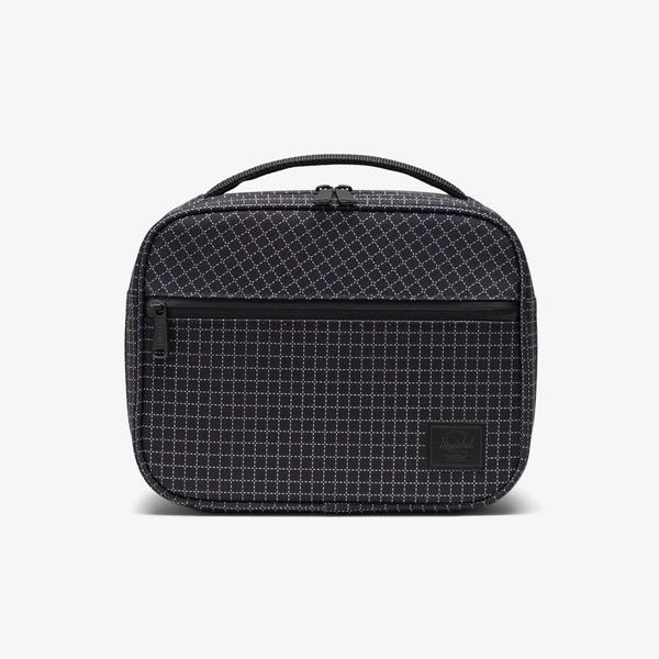 Hershcel Pop Quiz Unisex Siyah Beslenme Çantası