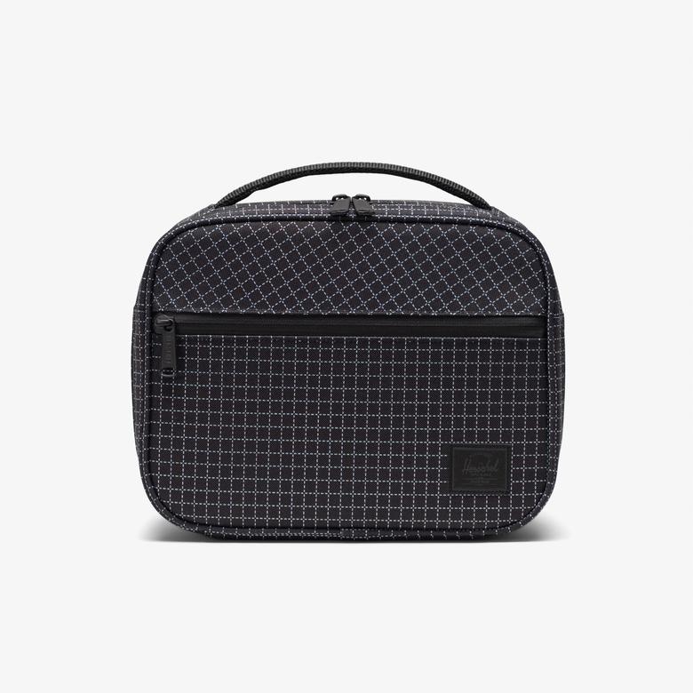 Hershcel Pop Quiz Unisex Siyah Beslenme Çantası