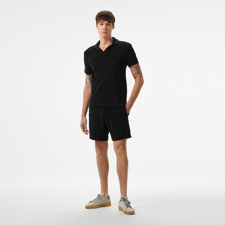 The Stay Line Alvaro Erkek Siyah Şort