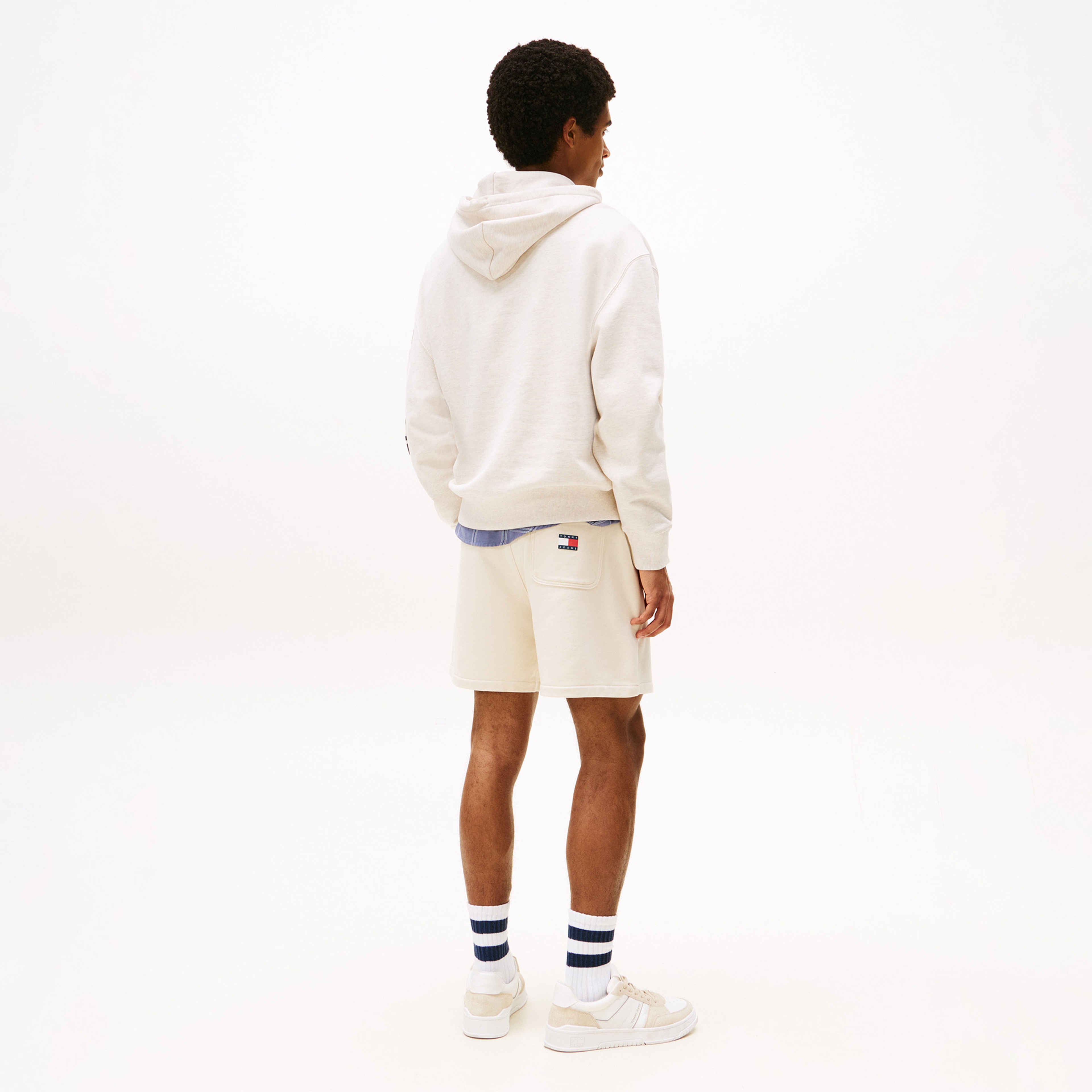 Tommy Hilfiger Jeans Classic Erkek Bej Sweatshirt