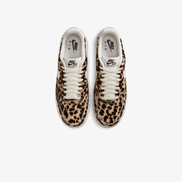 Nike Nike Air Force 1 Low Leopar Desenli Kadın Kahverengi Sneaker Occasion'da! Kahverengi - 6. görsel