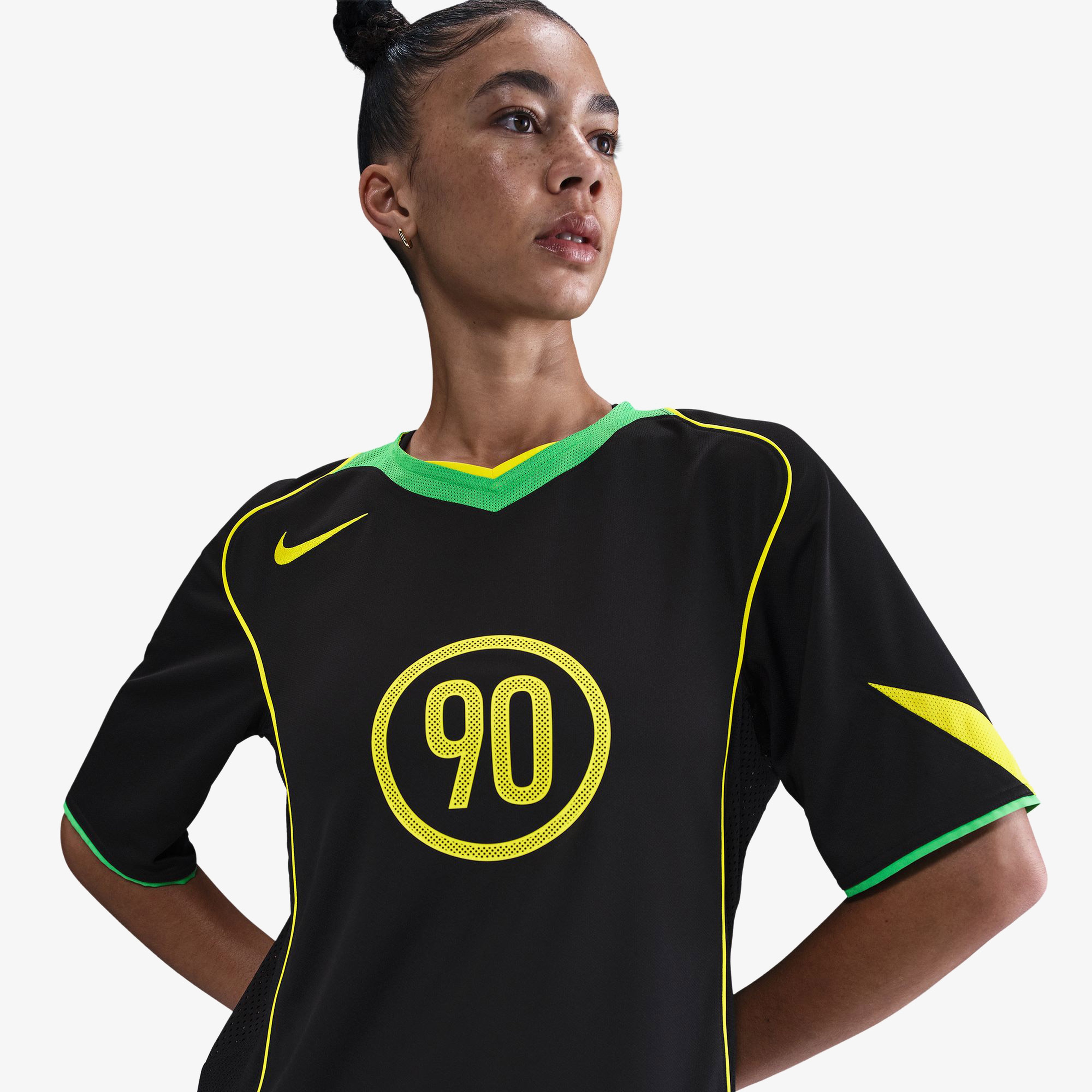 Nike Df T90 Energy Jsy 1 Erkek Siyah T-Shirt