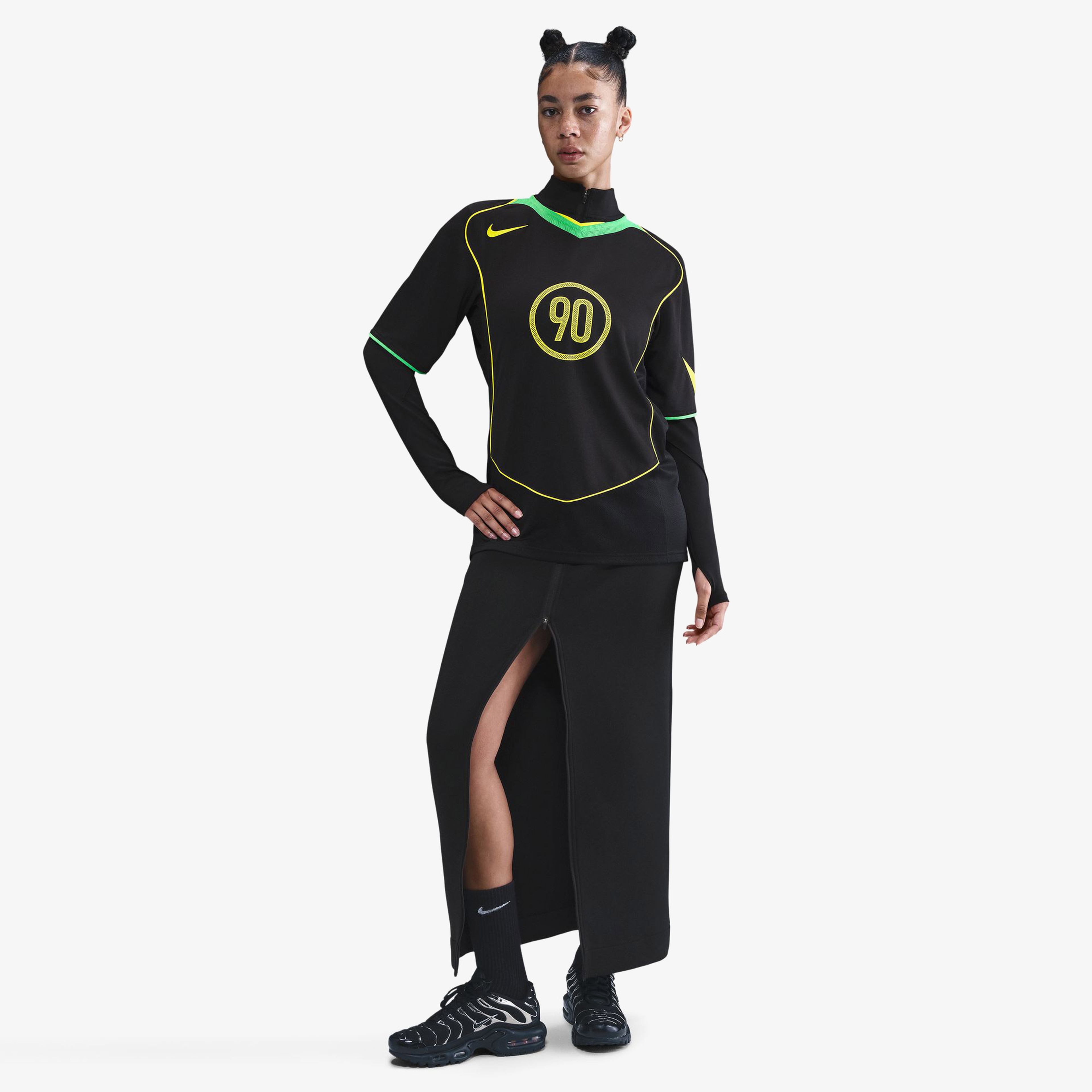 Nike Df T90 Energy Jsy 1 Erkek Siyah T-Shirt