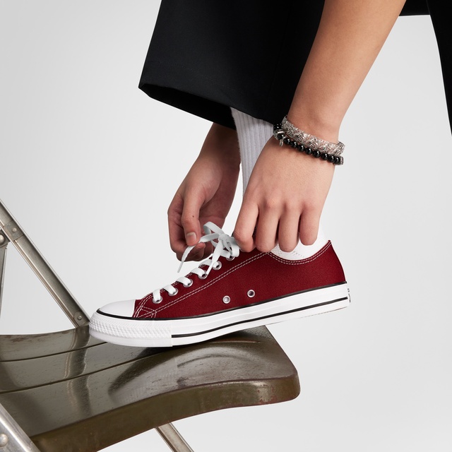 Converse Chuck Taylor All Star Unisex Bordo Sneaker - Görsel 10