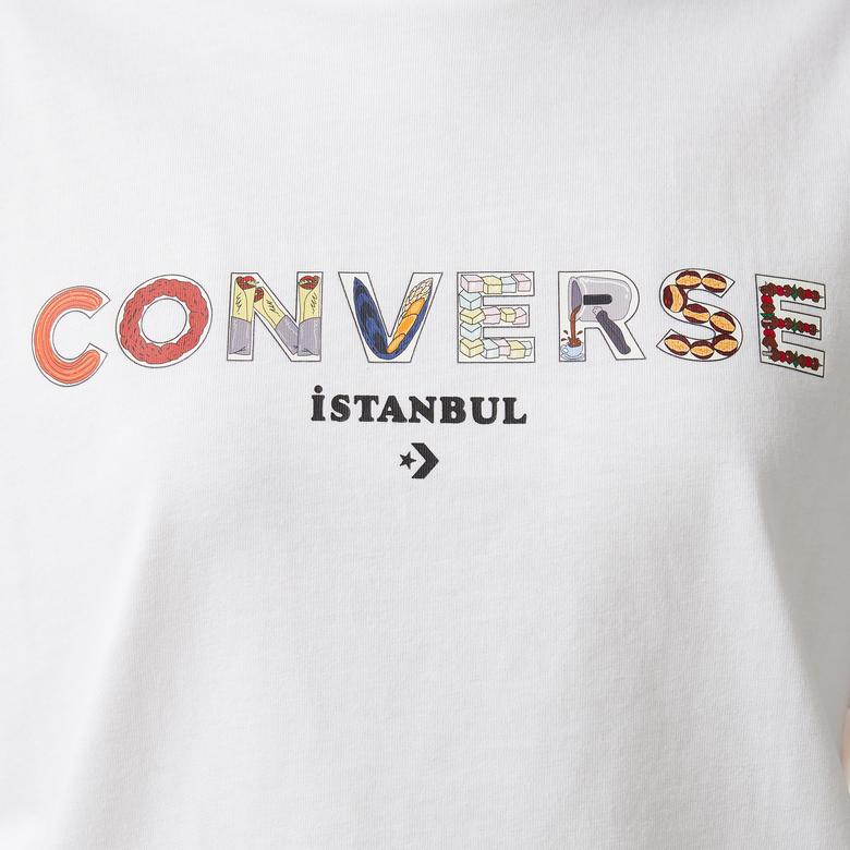 Converse Classic Unisex Beyaz T-Shirt