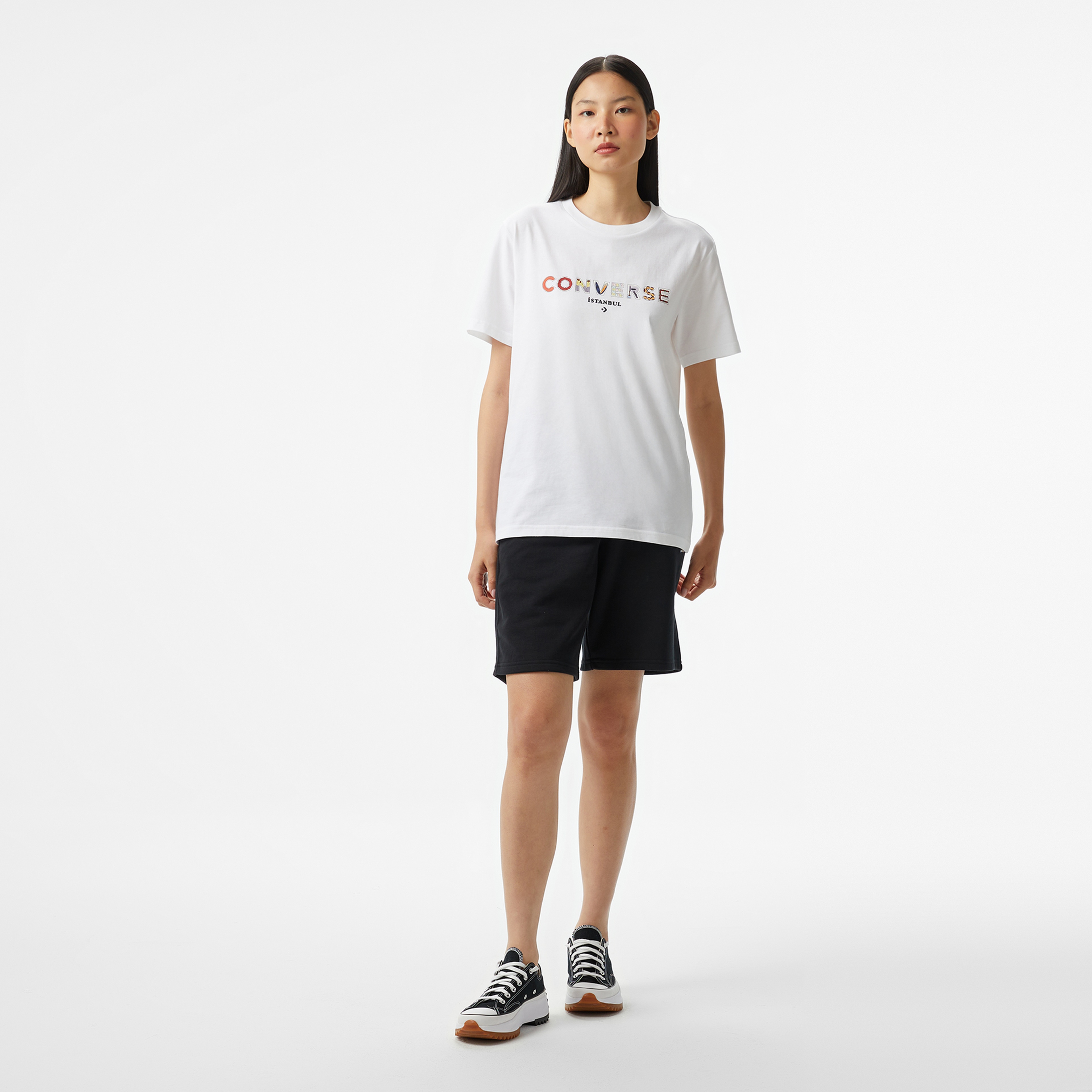 Converse Classic Unisex Beyaz T-Shirt