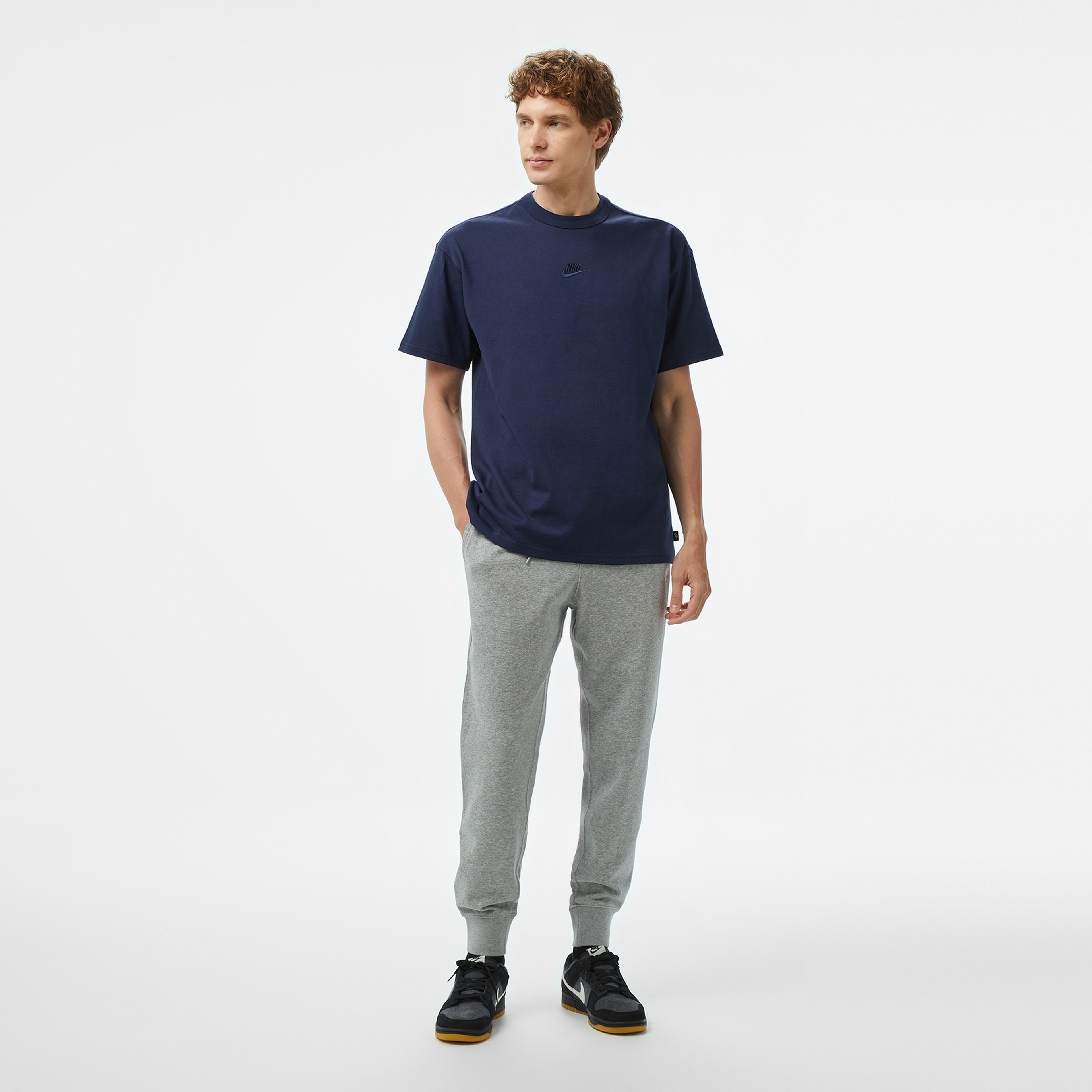 Nike Club Ft Jogger Erkek Beyaz Eşofman Altı