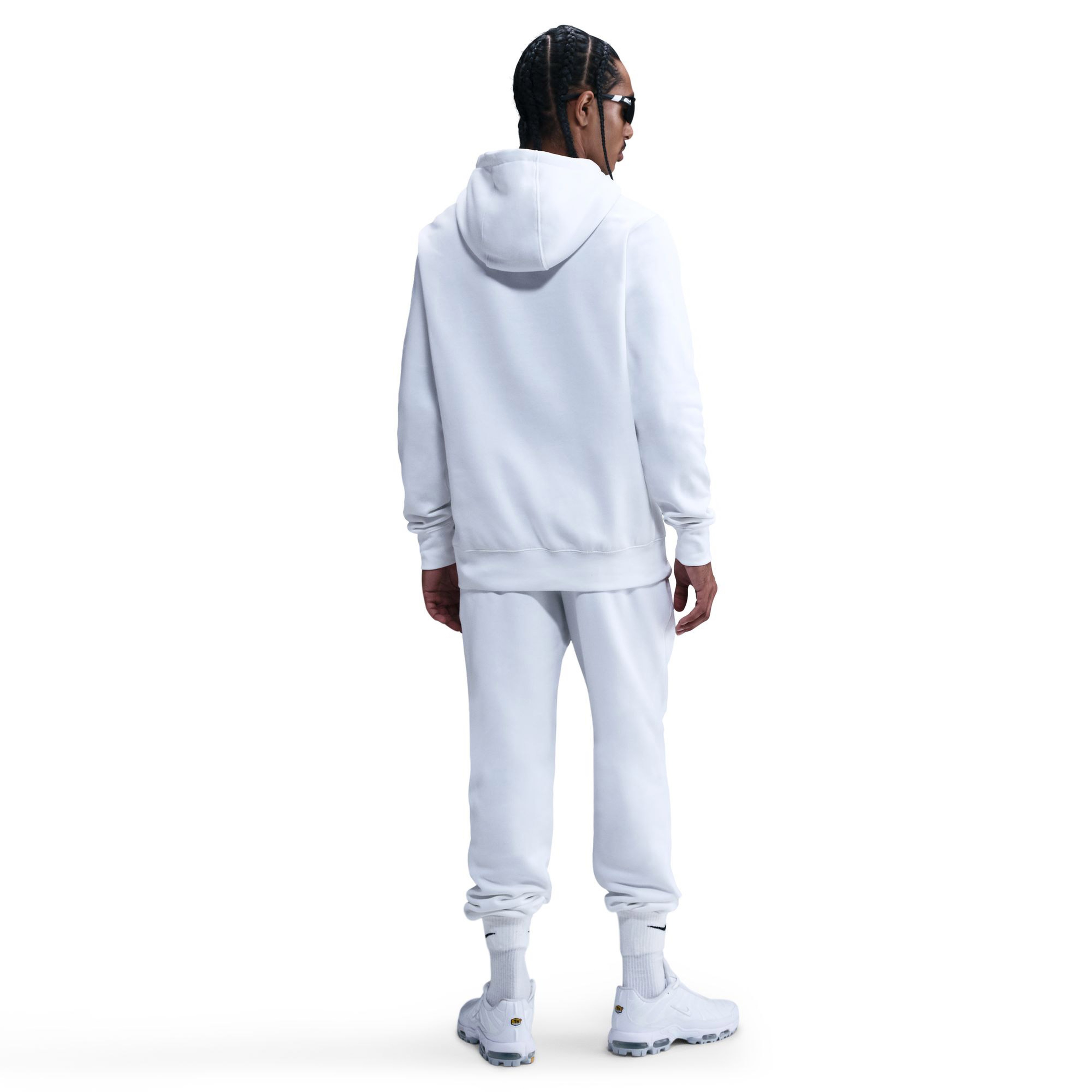 Nike Club Pullover Fleece Erkek Beyaz Sweatshirt