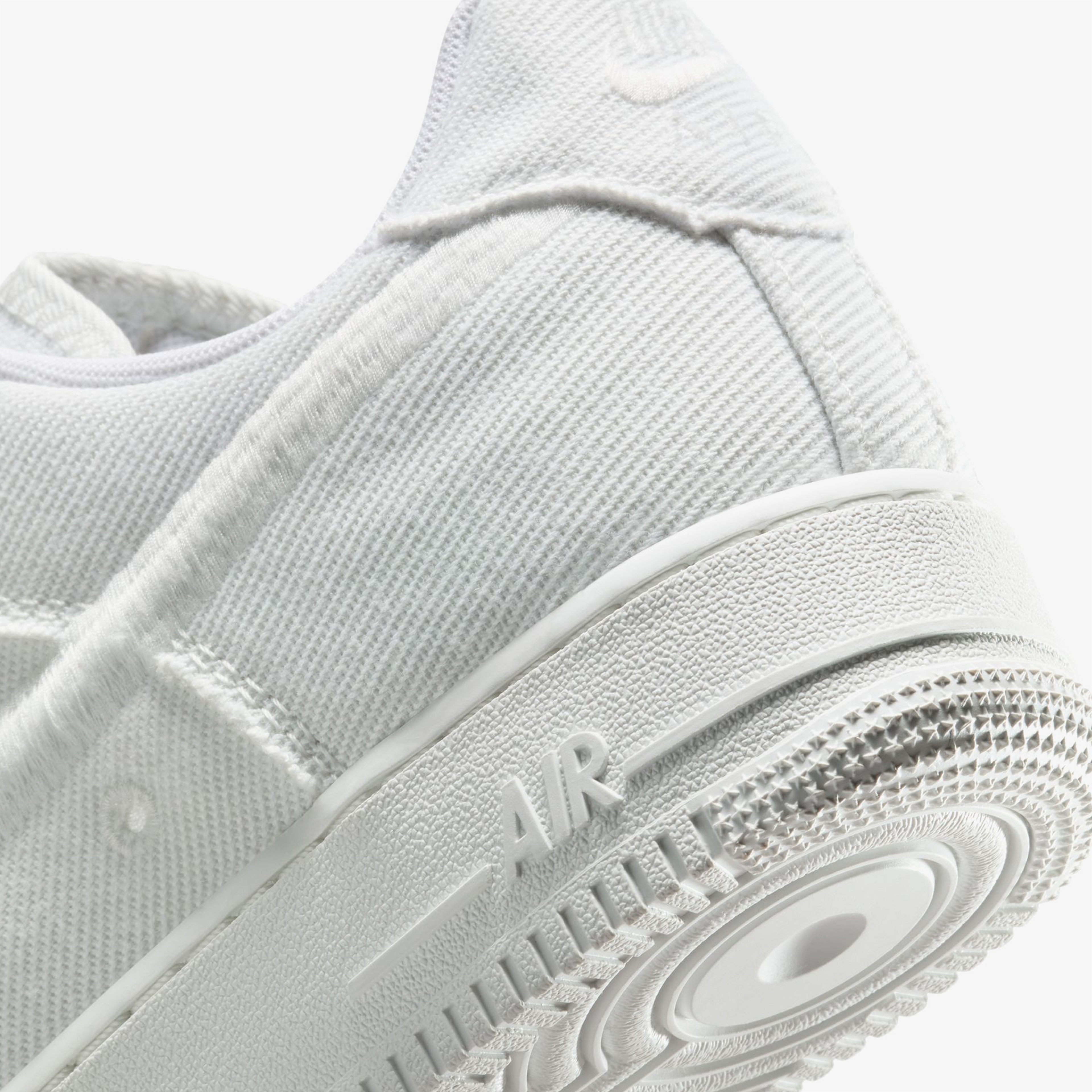 Nike Air Force 1 Low Canvas Erkek Beyaz Sneaker