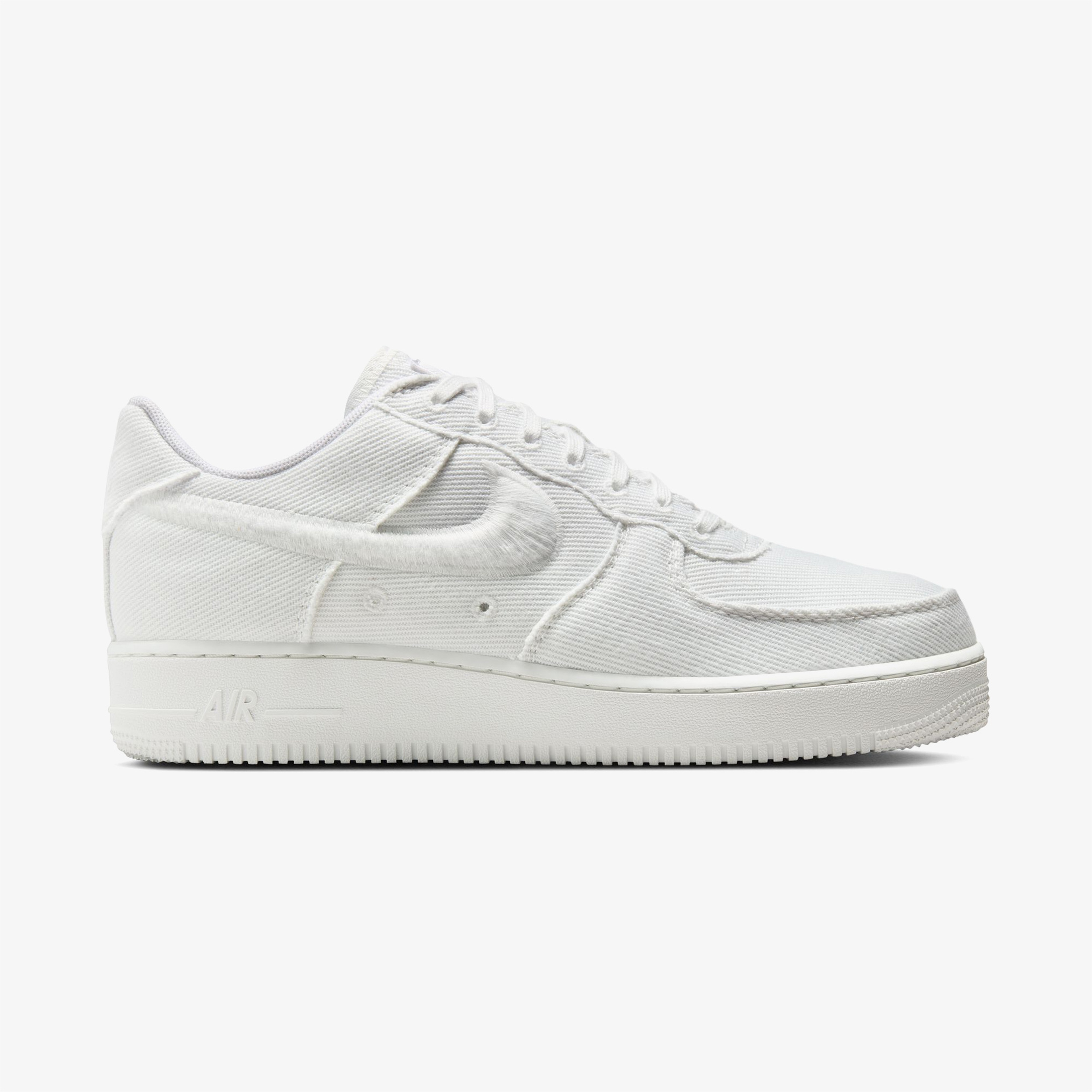 Nike Air Force 1 Low Canvas Erkek Beyaz Sneaker