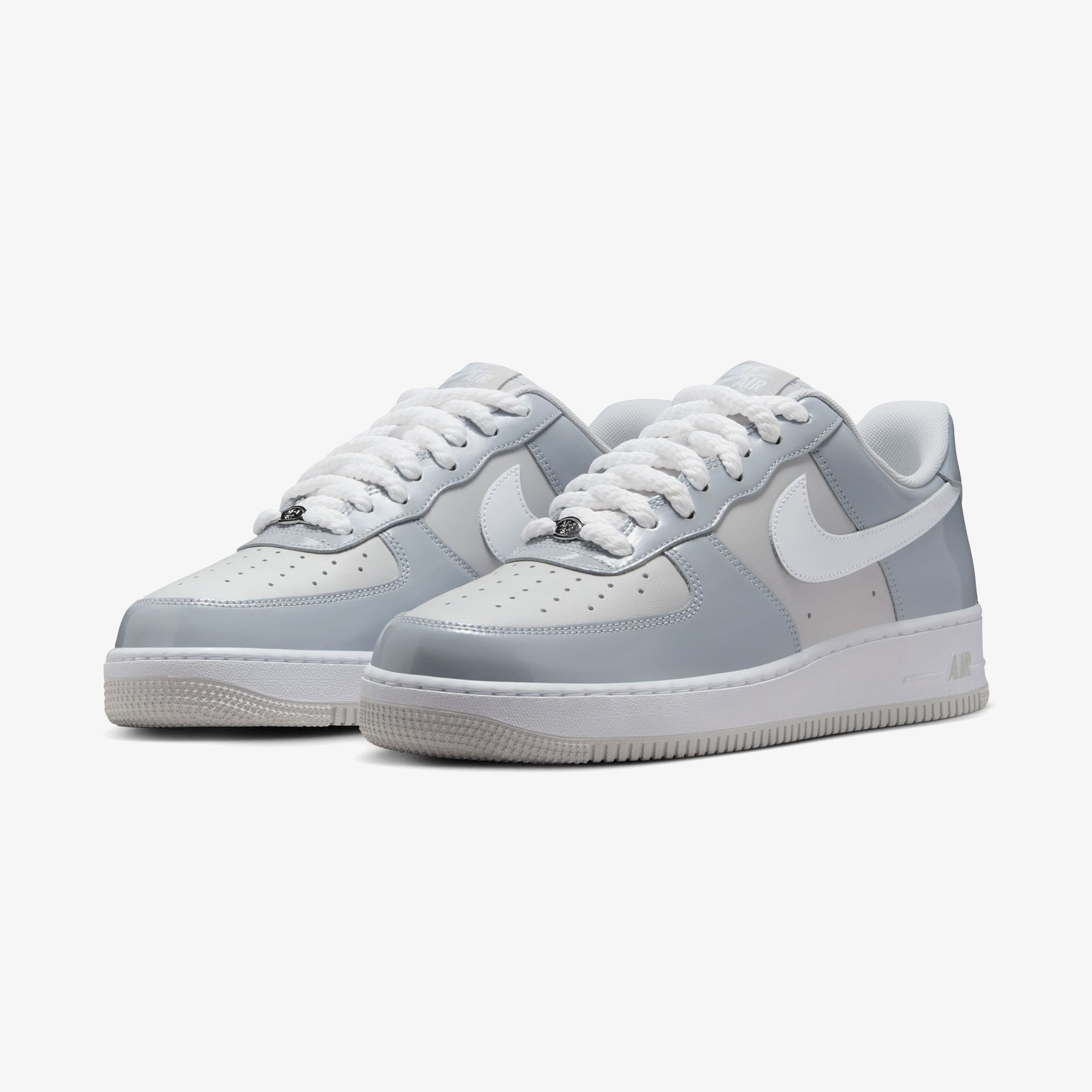 Nike Air Force 1 '07 LV 'Wolf Gray' Erkek Gri Sneaker