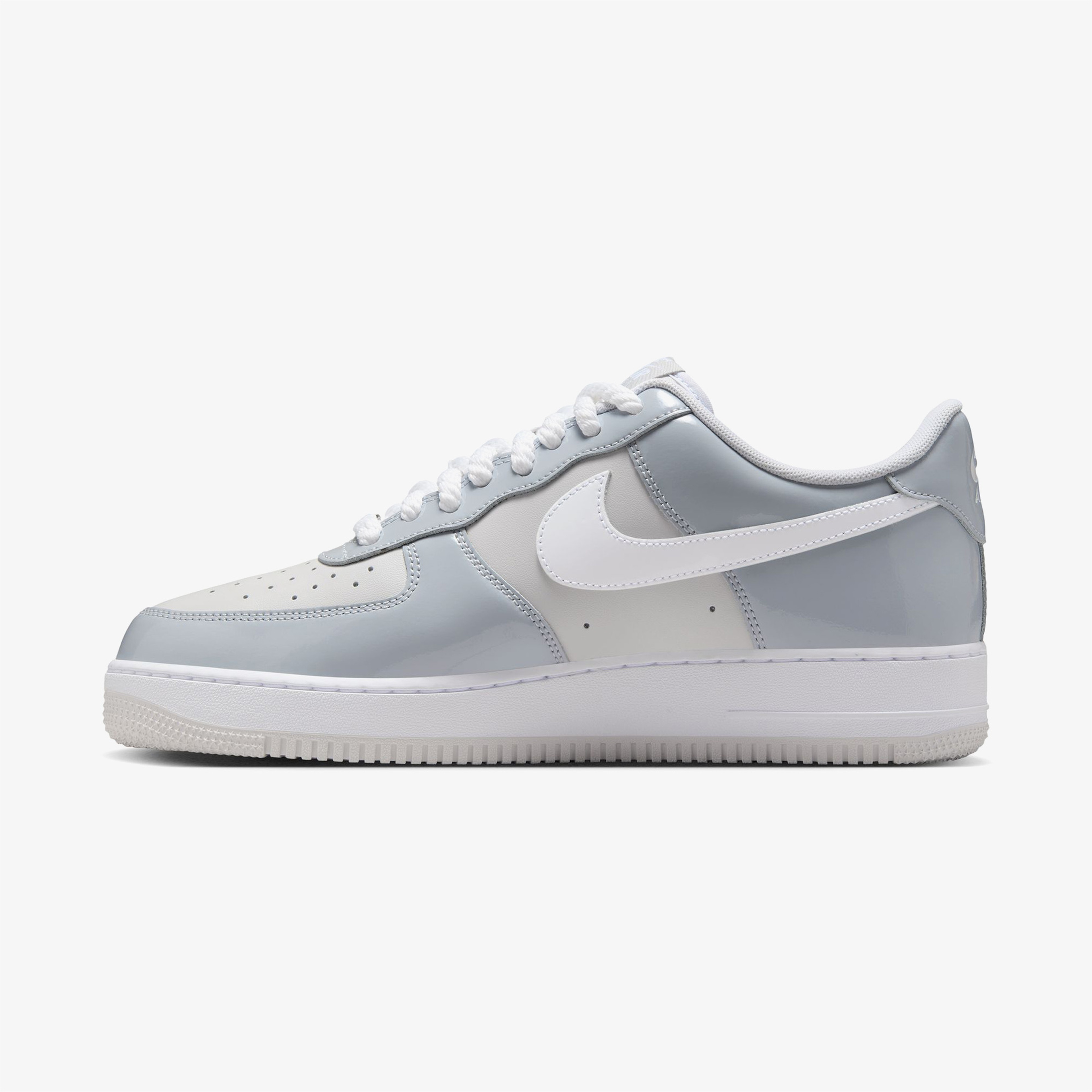 Nike Air Force 1 '07 LV 'Wolf Gray' Erkek Gri Sneaker