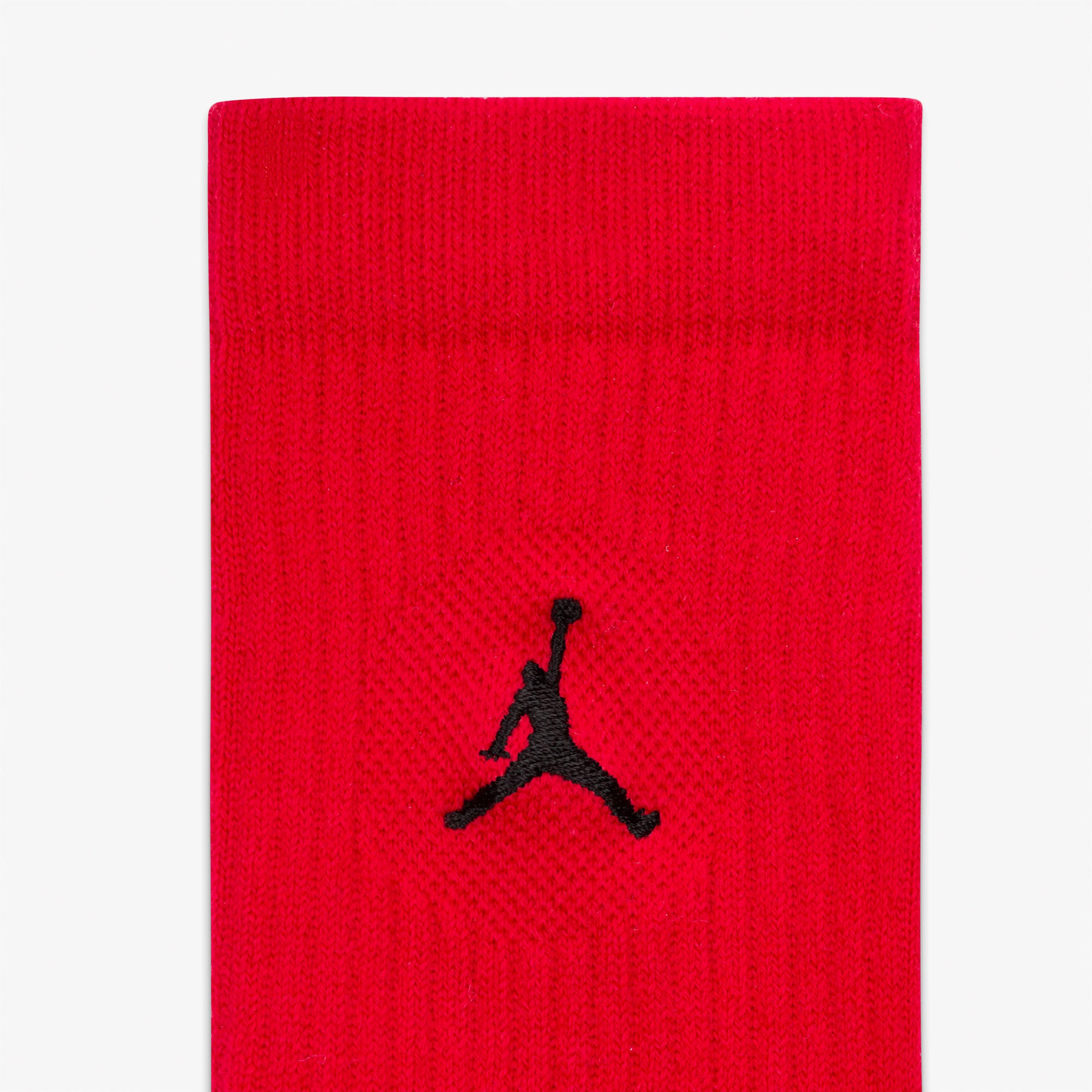 Nike Jordan Everyday Crew Unisex Kırmızı 3lü Çorap