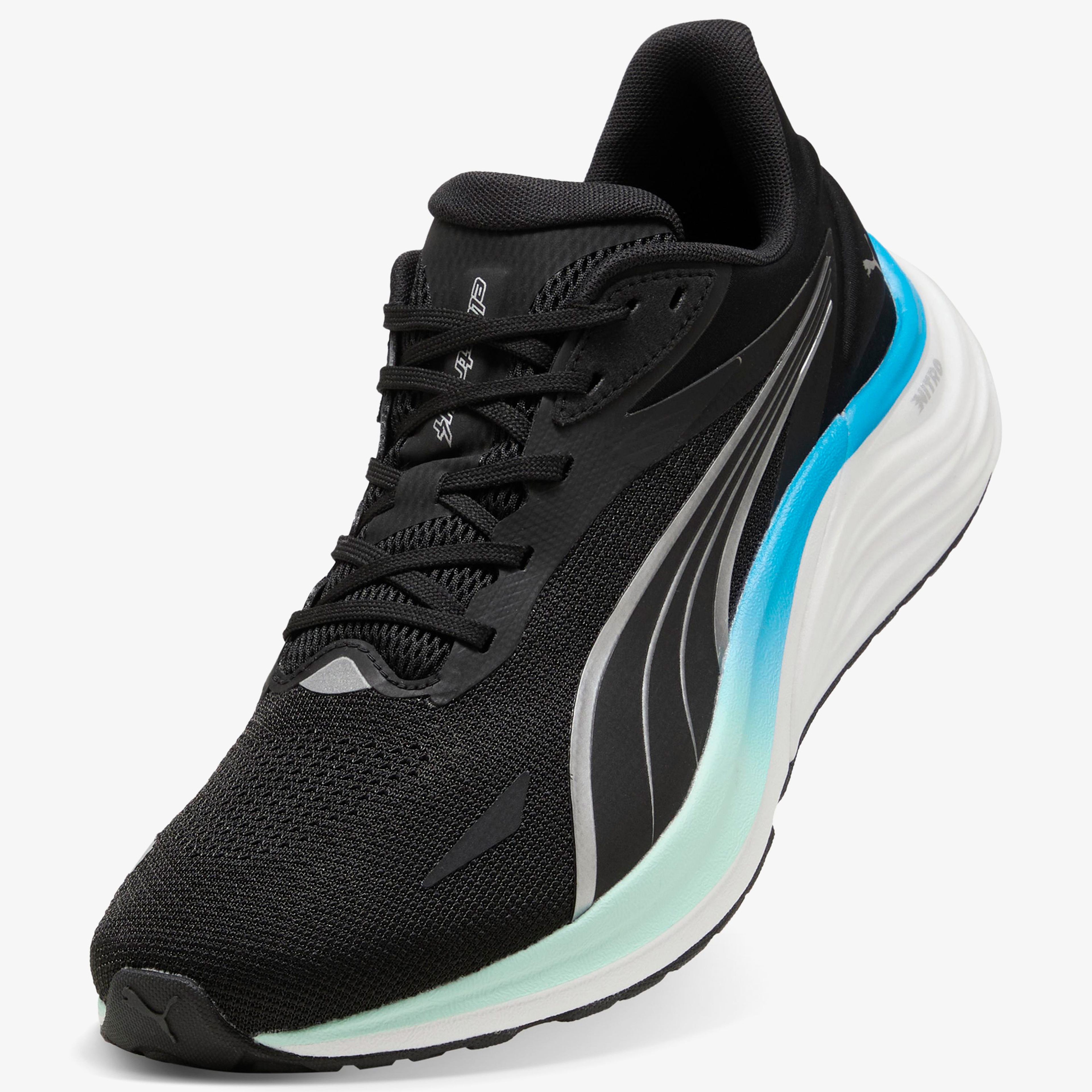 Puma Electrify Nitro 4 Erkek Siyah Spor Ayakkabı
