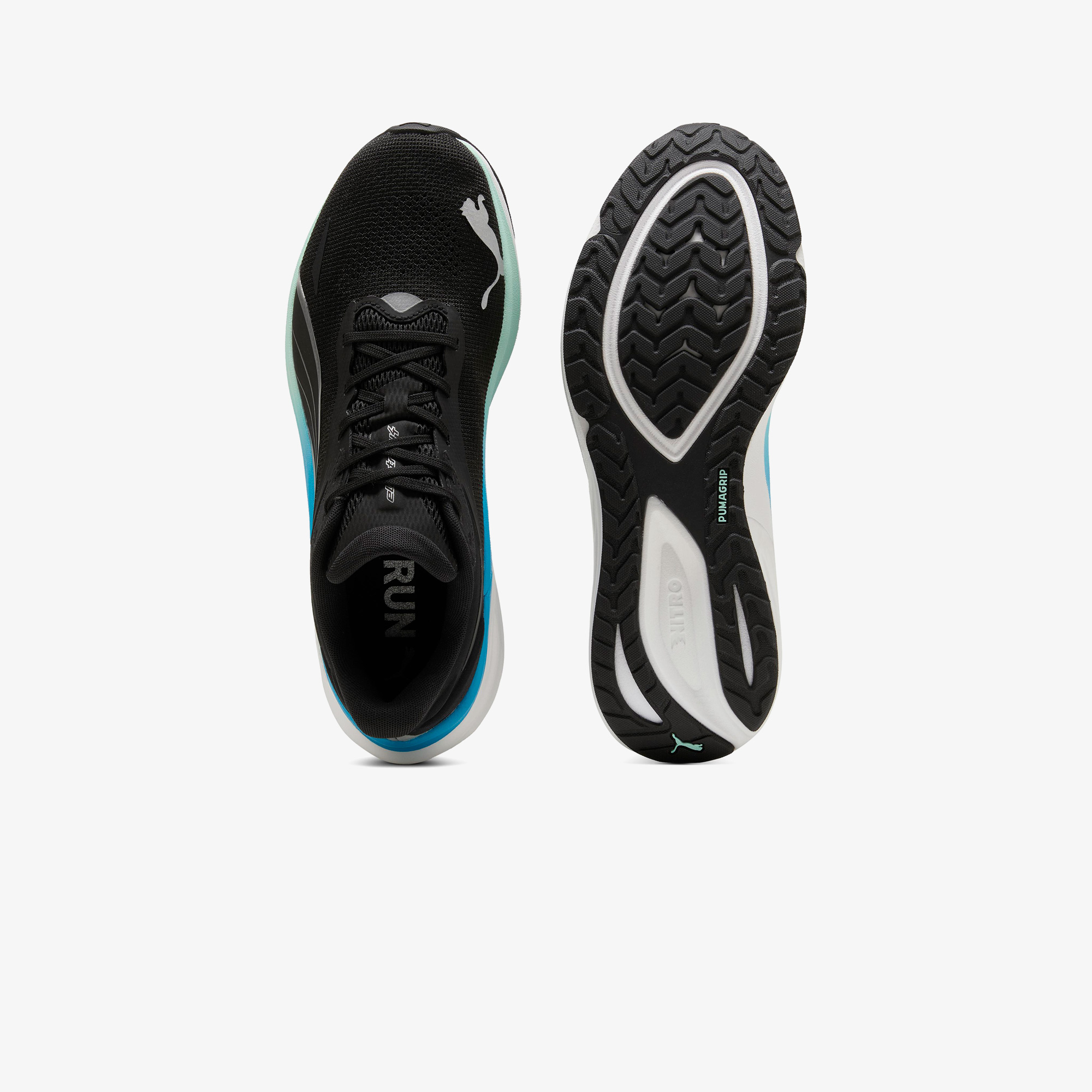 Puma Electrify Nitro  4 Erkek Siyah Spor Ayakkabı