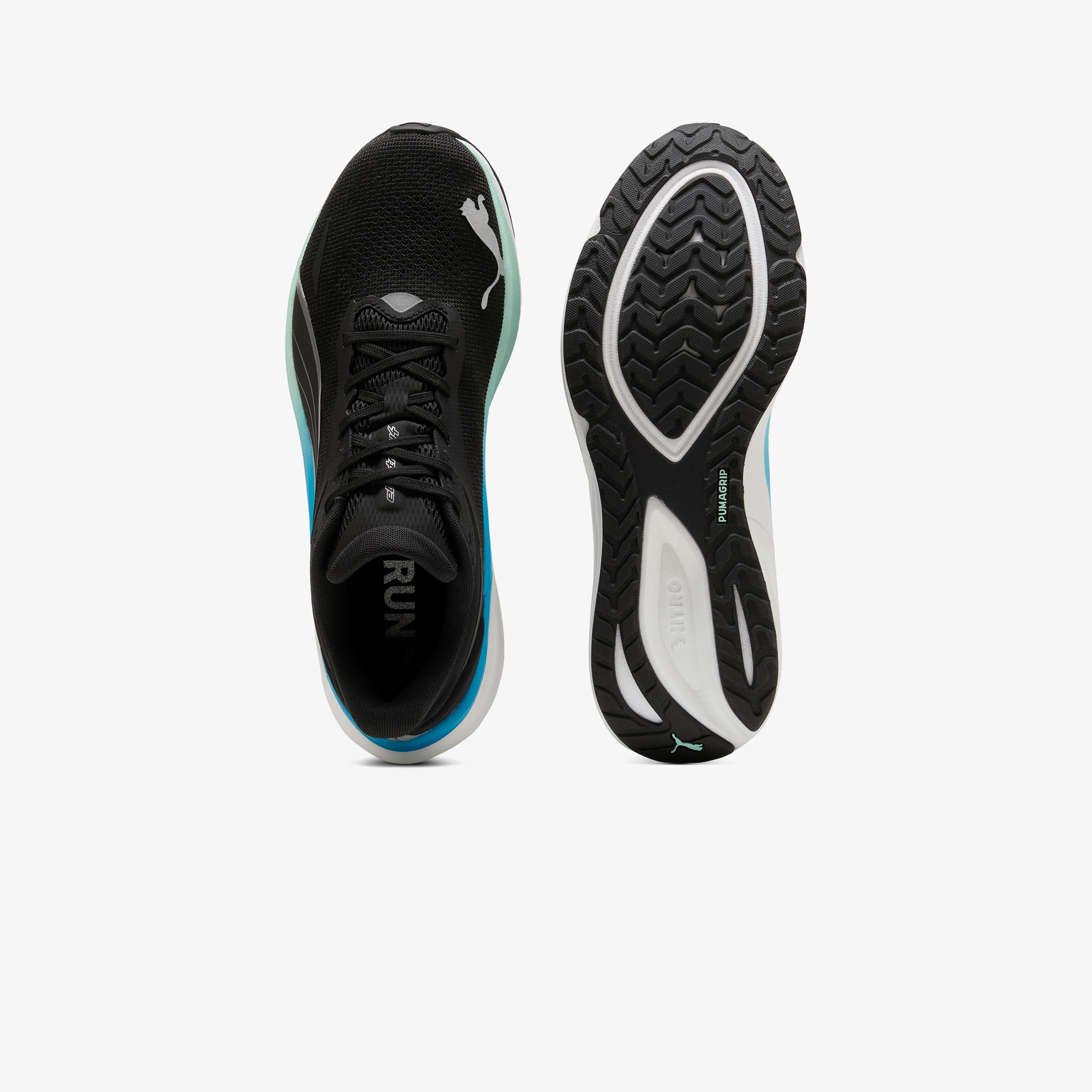 Puma Electrify Nitro 4 Erkek Siyah Spor Ayakkabı