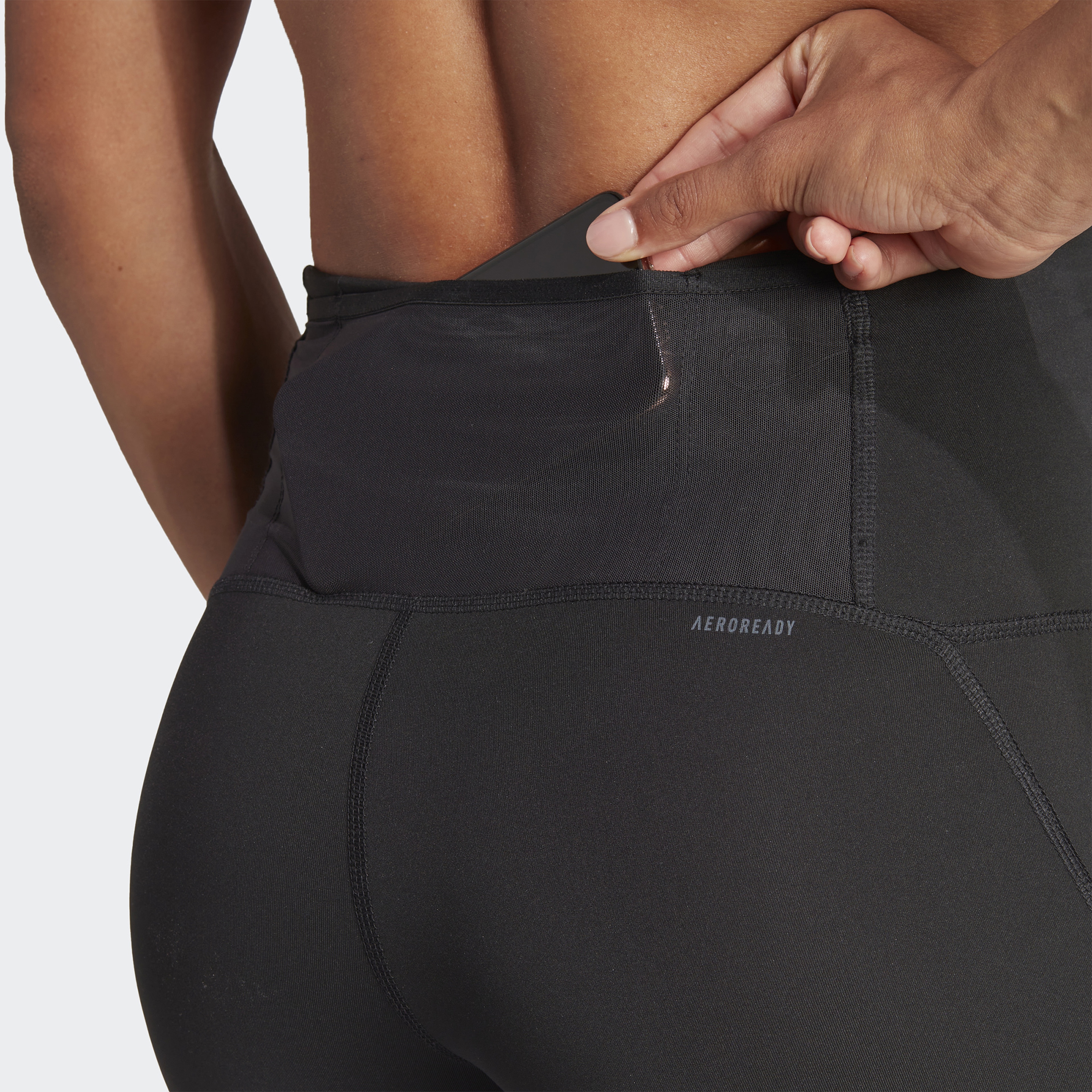 Adidas Adizero Essentials Full-Length Kadın Siyah Tayt