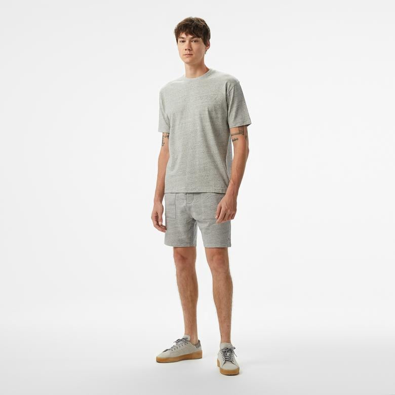 The Stay Line Haruka Oversized Erkek Gri T-Shirt