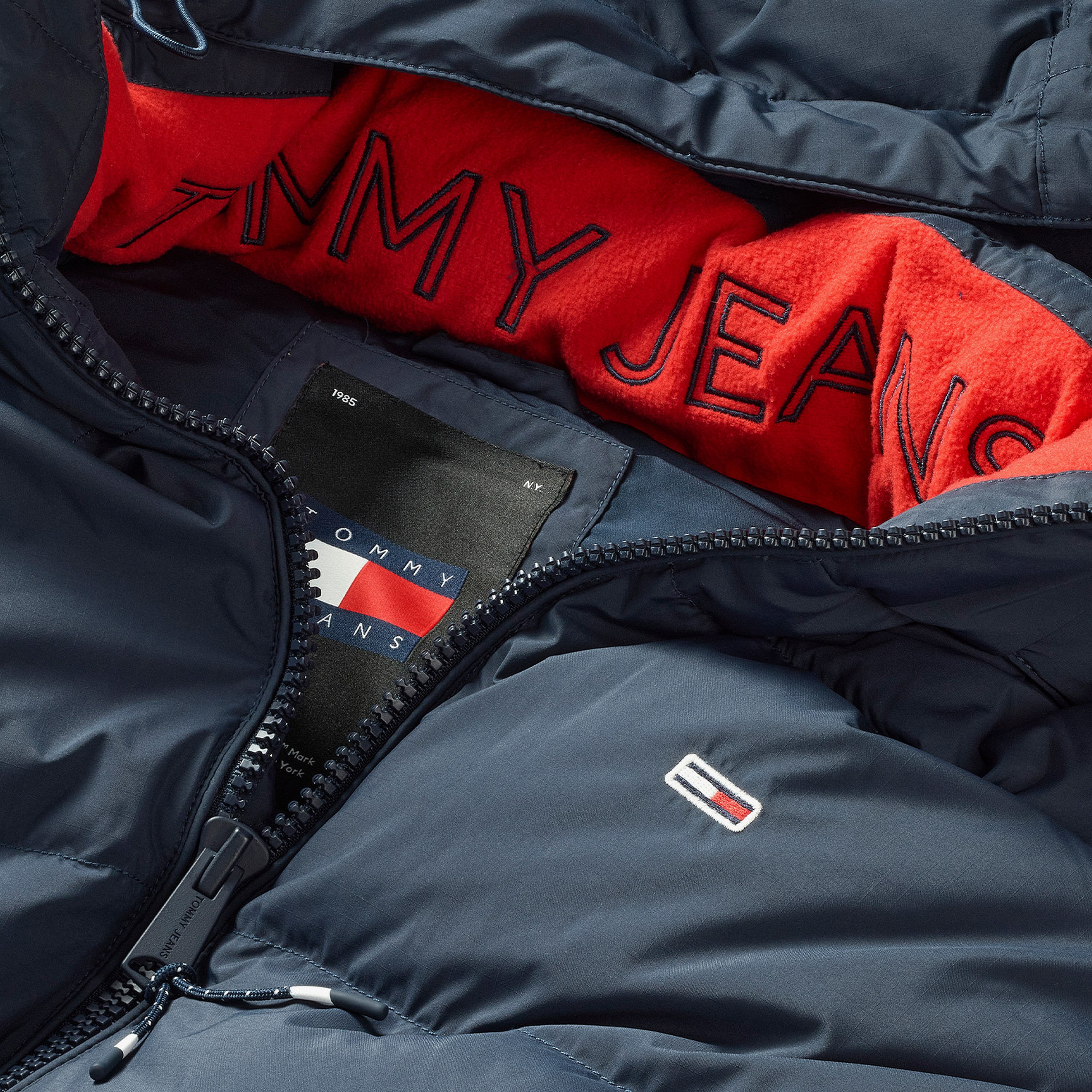 Tommy Jeans Erkek Mavi Yelek