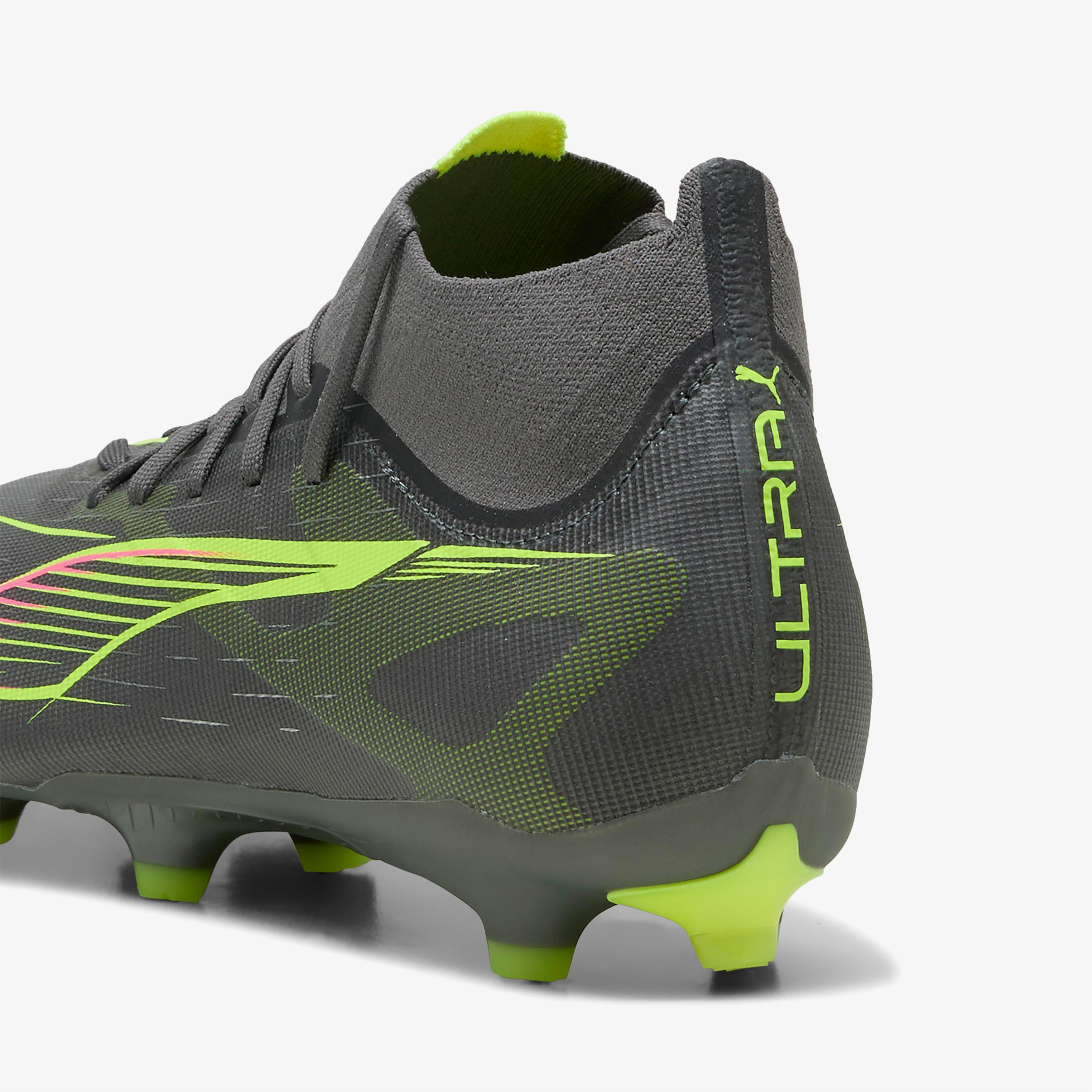 Puma Ultra 5 Match+ Fg/Ag Erkek Gri Çim Saha Kramponu