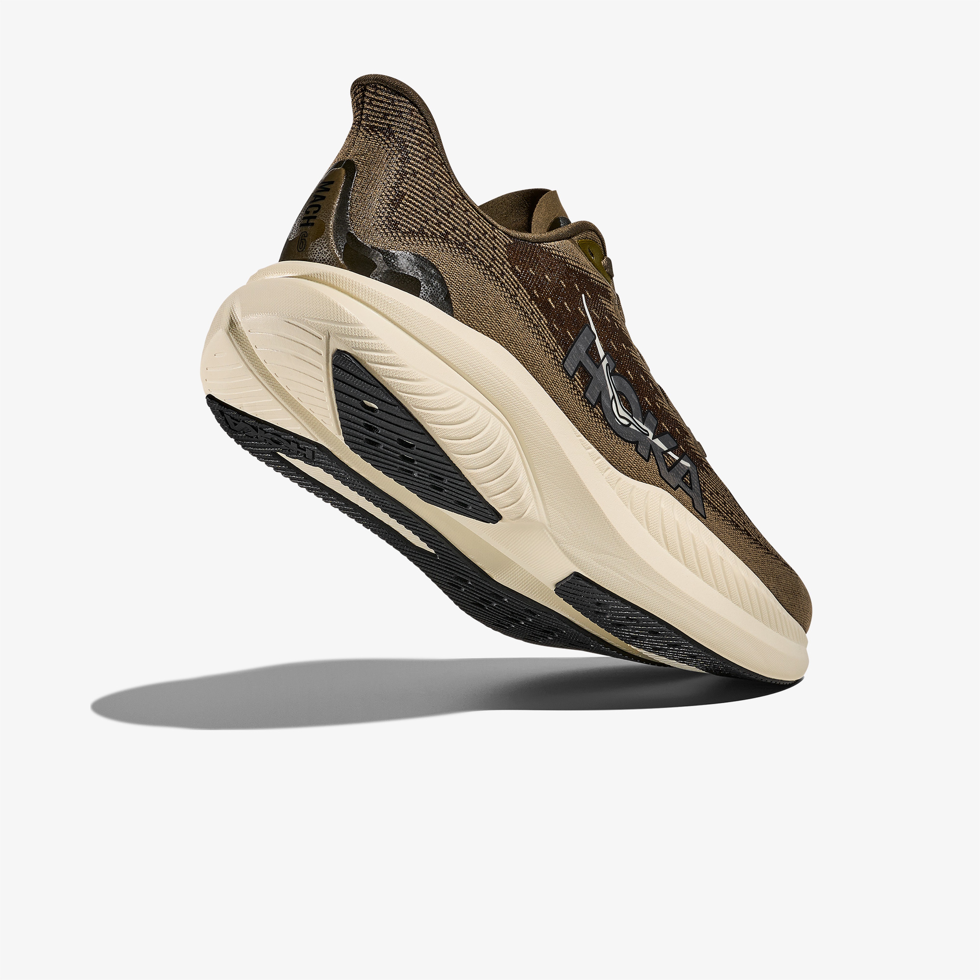 Hoka Mach 6 Erkek Haki Koşu Ayakkabısı