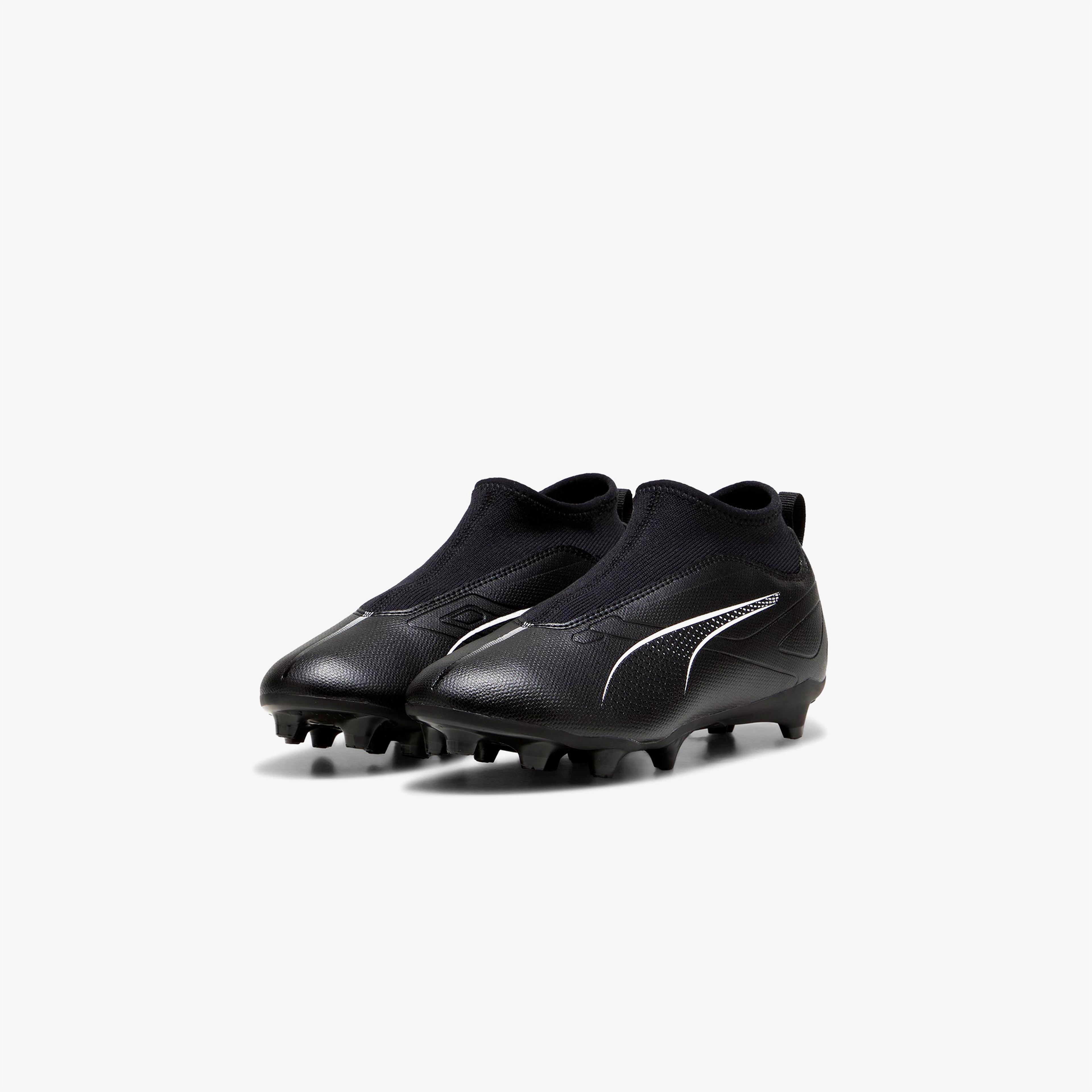 Puma Ultra 5 Match+ Ll Fg/Ag Çocuk Siyah Çim Saha Kramponu